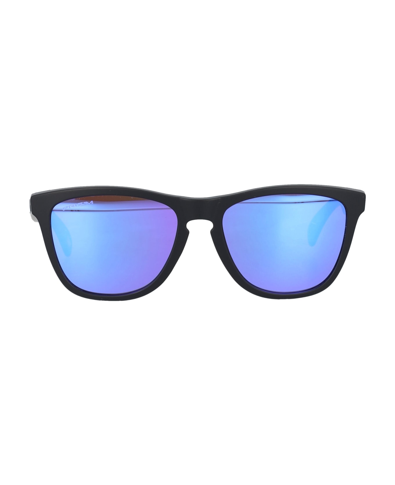 Oakley Frogskins Sunglasses - MATTE BLACK PRIZM VIOLET