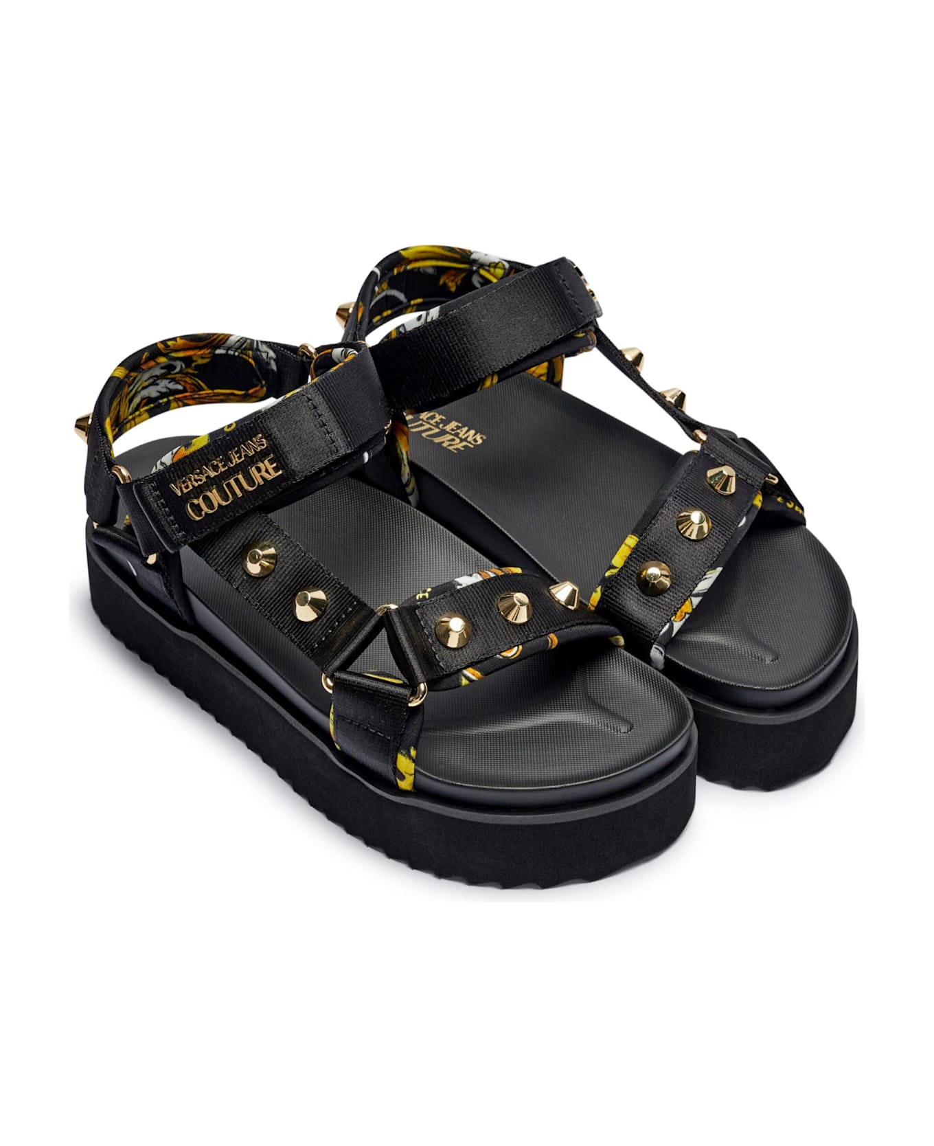 Versace Jeans Couture Sandals - Black
