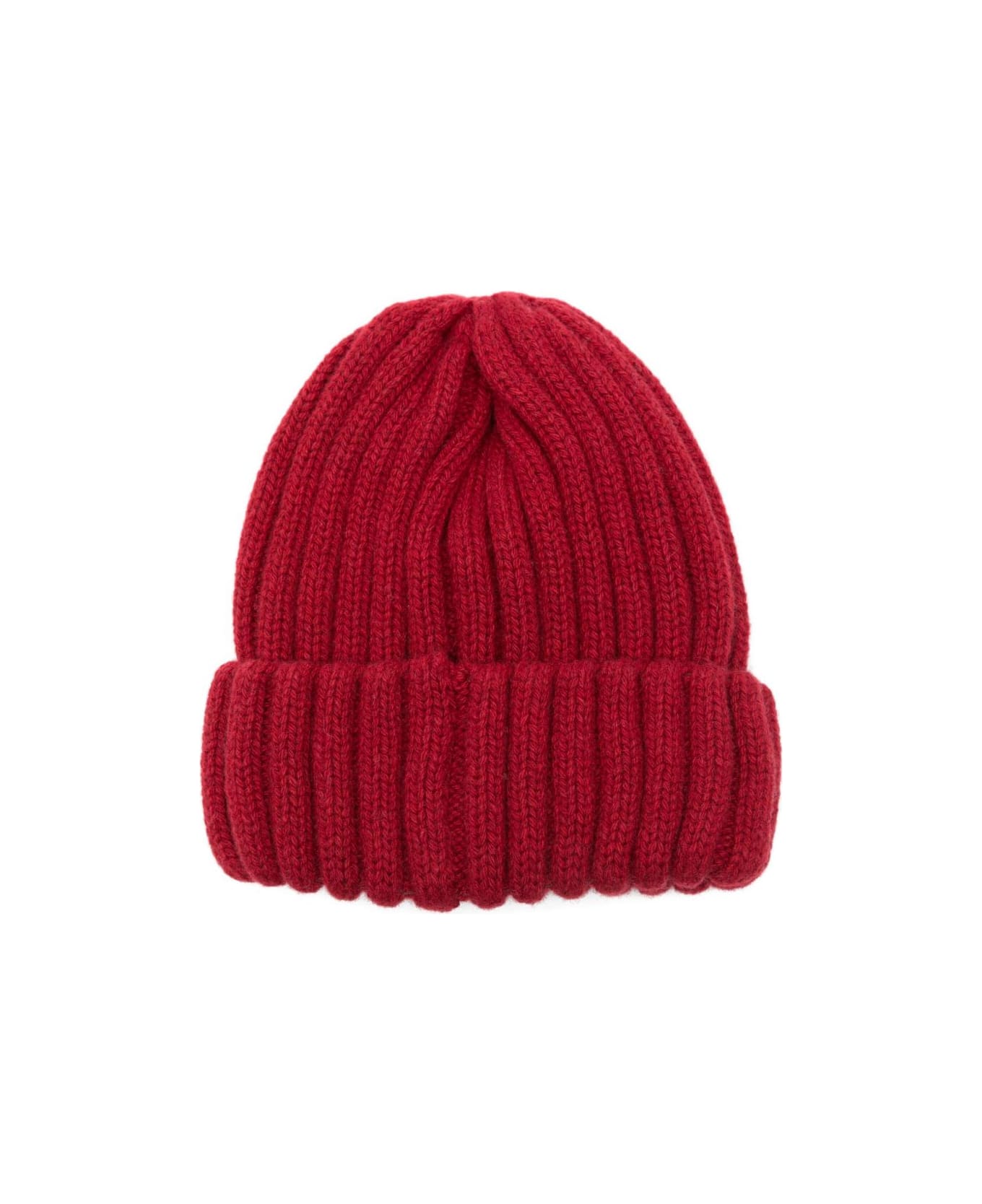 Borsalino Hill Cashmere Beanie - Bordeaux