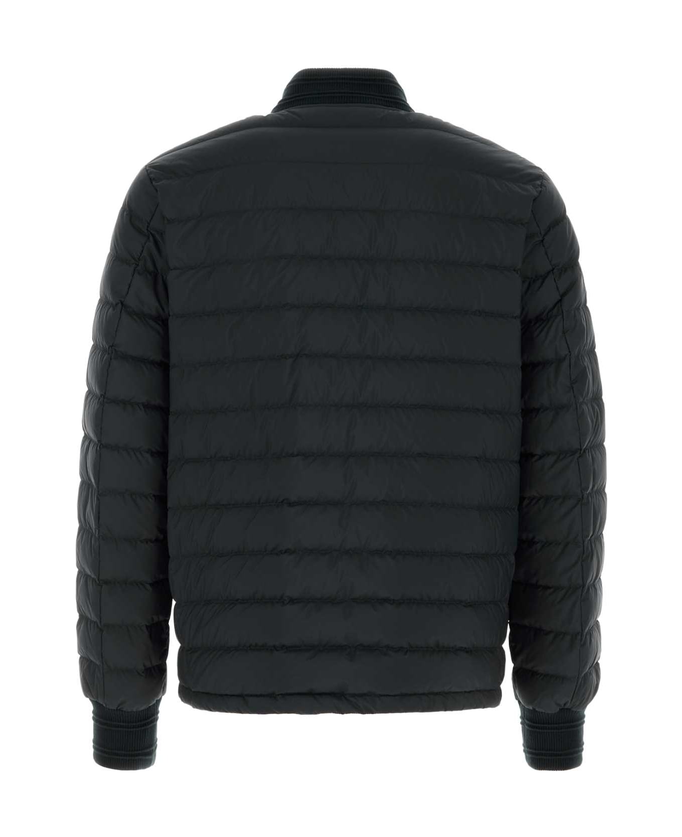 Burberry Black Nylon Down Jacket - BLACK