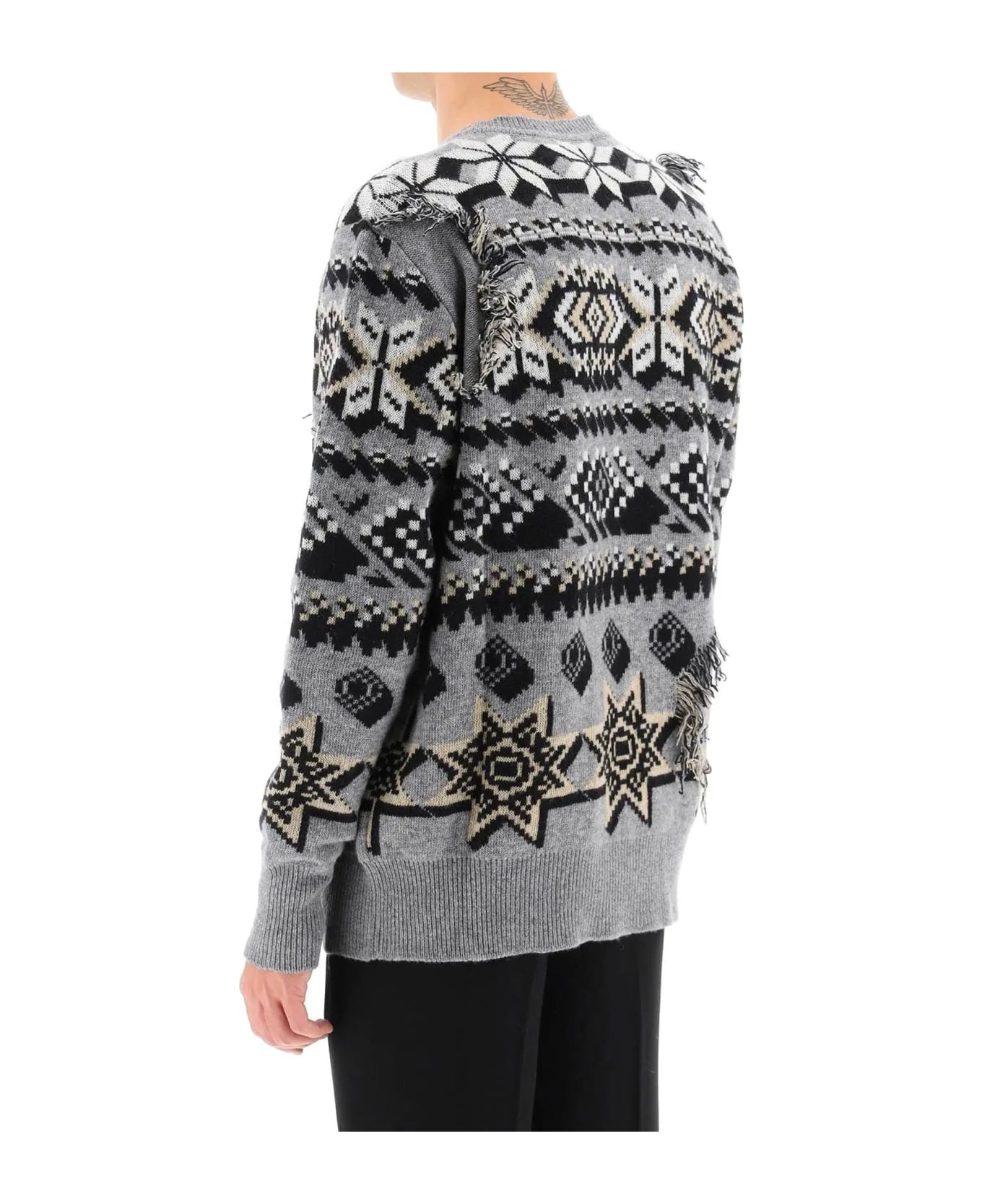 Etro Wool Sweater - Gray ニットウェア
