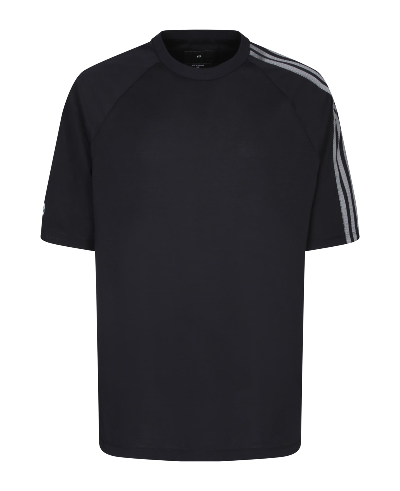 Y-3 Adidas Y-3 3s Black T-shirt - Black シャツ