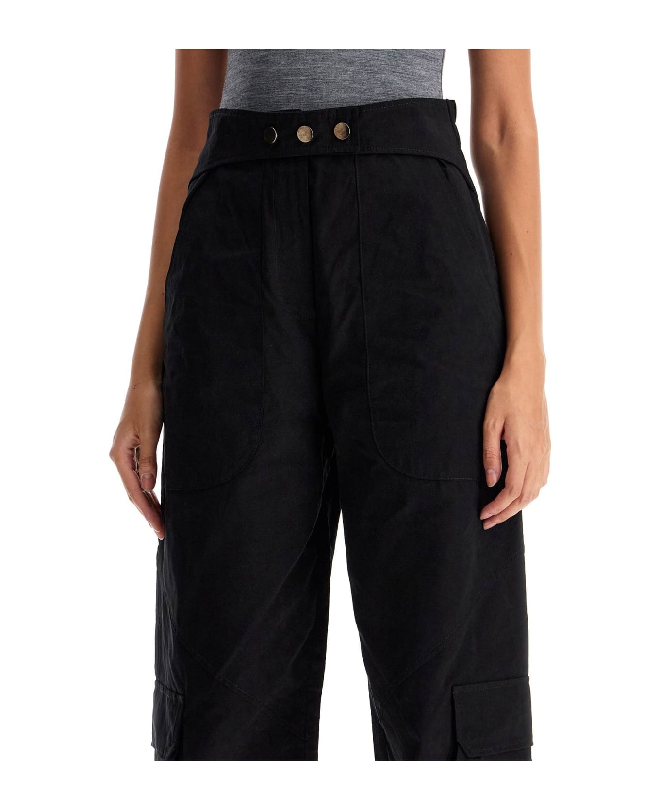 The Andamane Sarah's Aviator Pants - BLACK (Black)