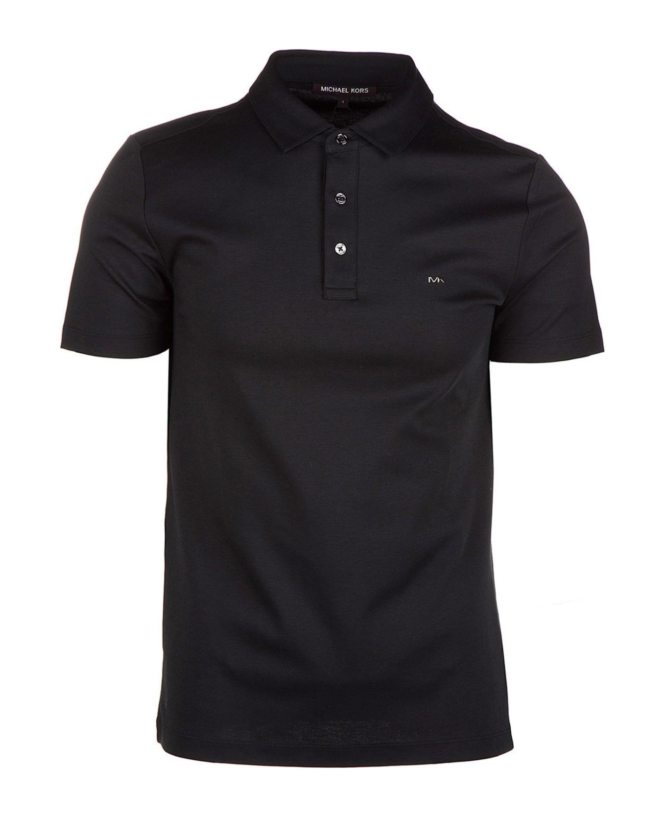 Michael Kors Sleek Polo Shirt - Black ポロシャツ