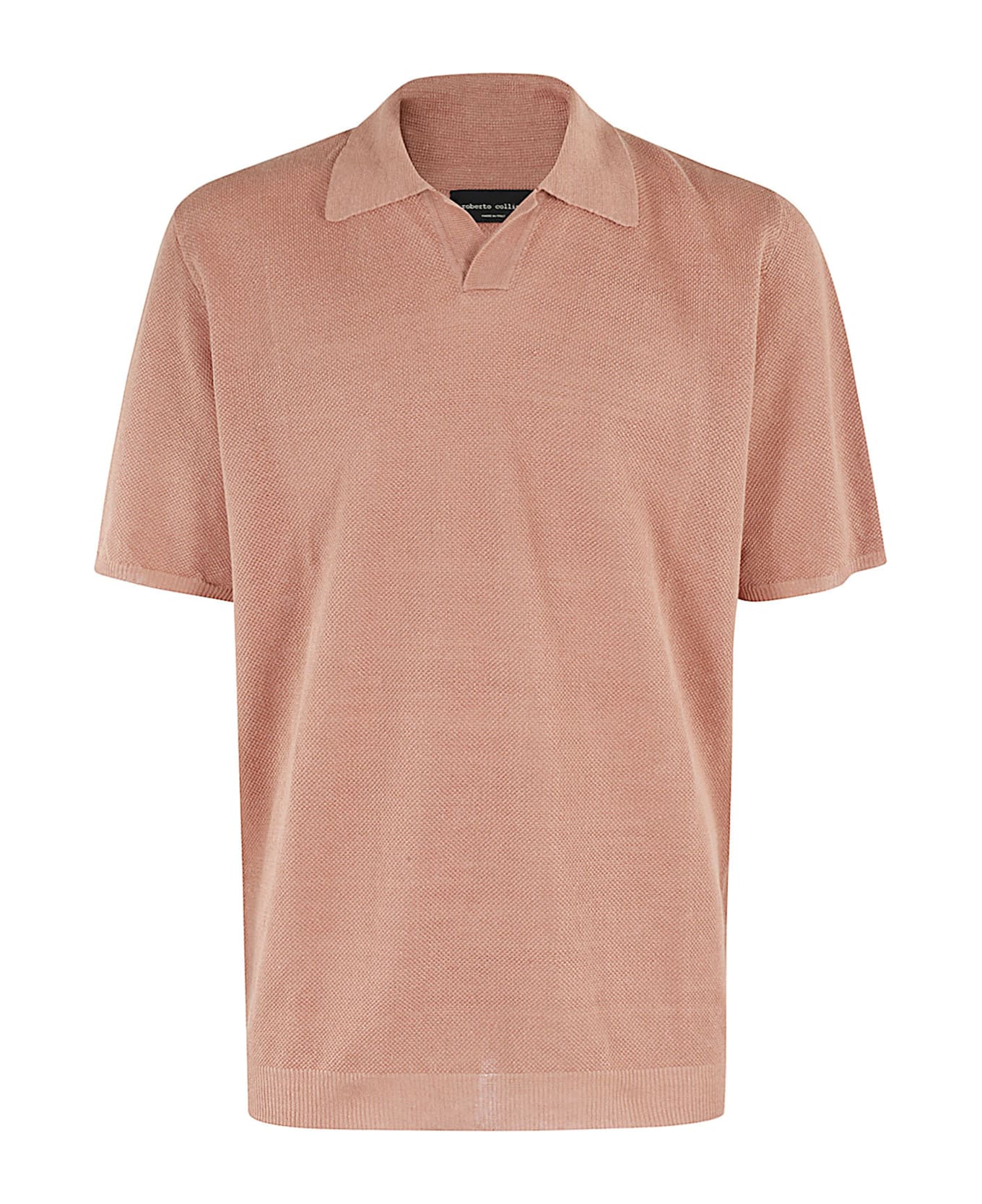 Roberto Collina Polo Mc Punto Piquet - Rosa