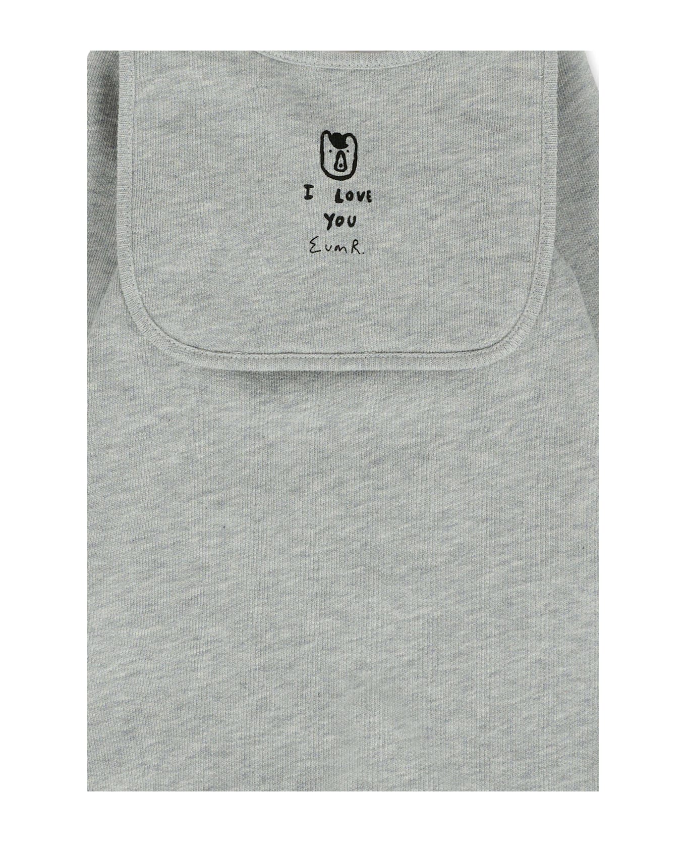 Gucci Grey Set For Babykids With Dog - Grey