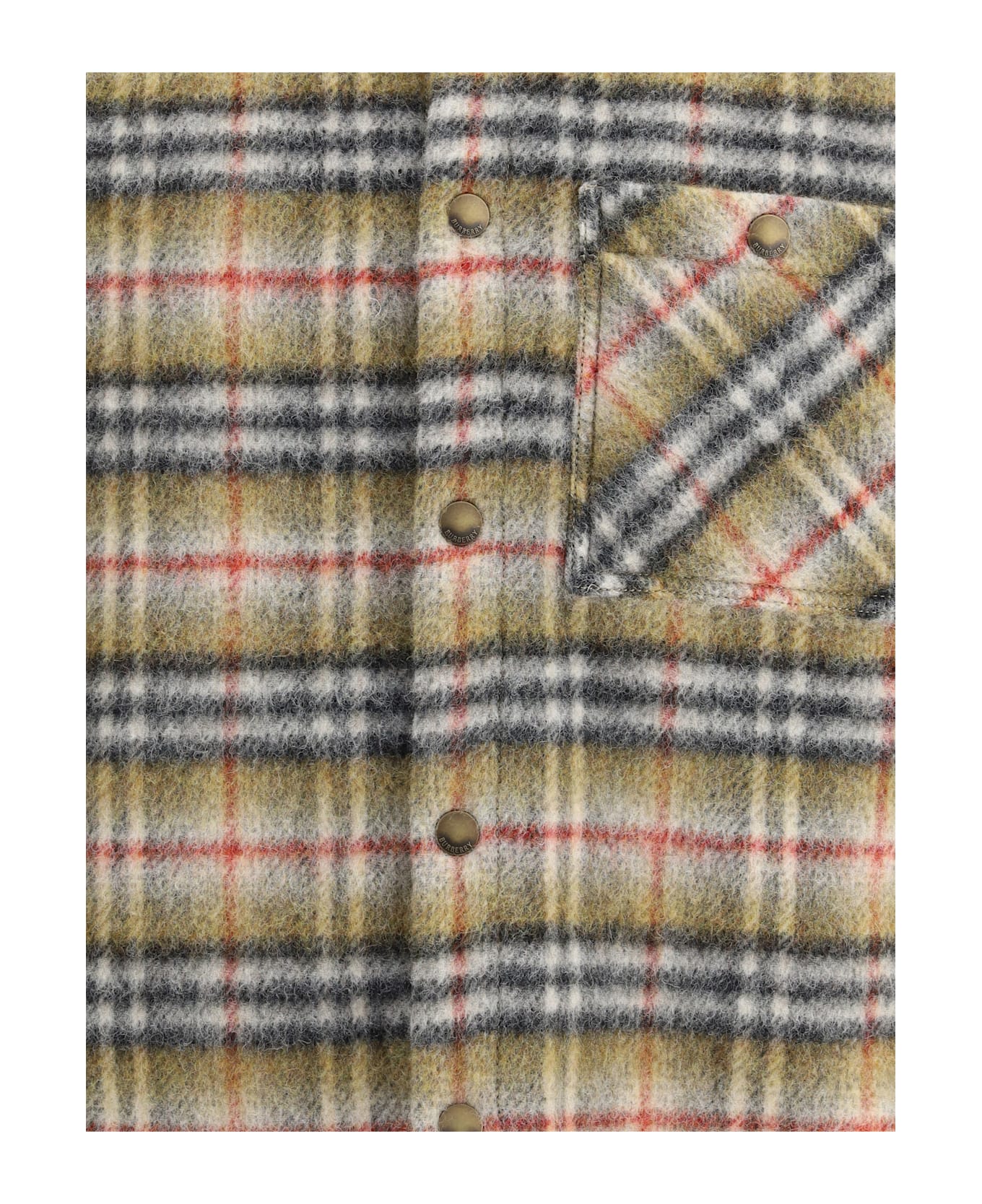 Burberry Check Wool Jacket