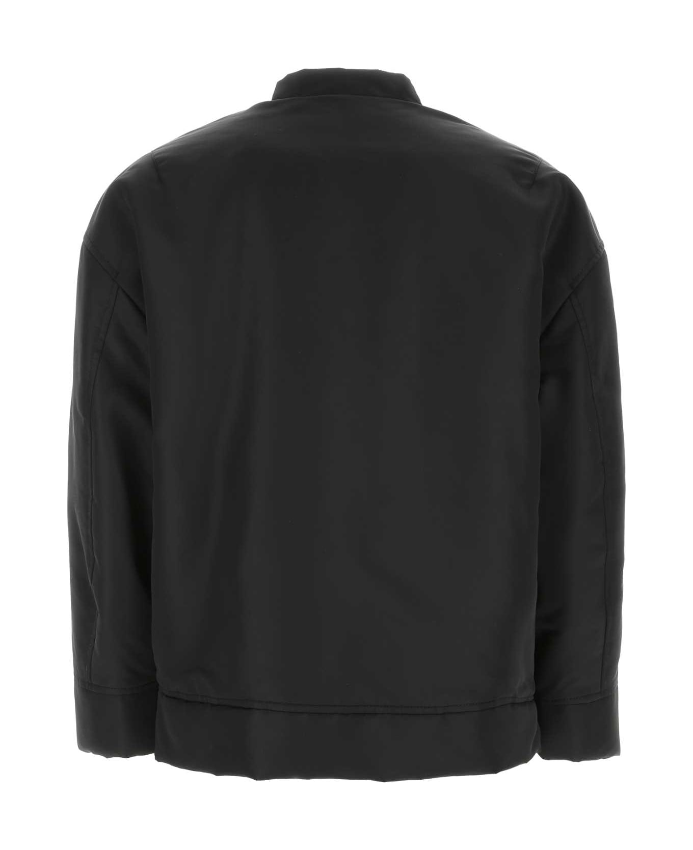 Valentino Garavani Black Nylon Jacket - 0NO