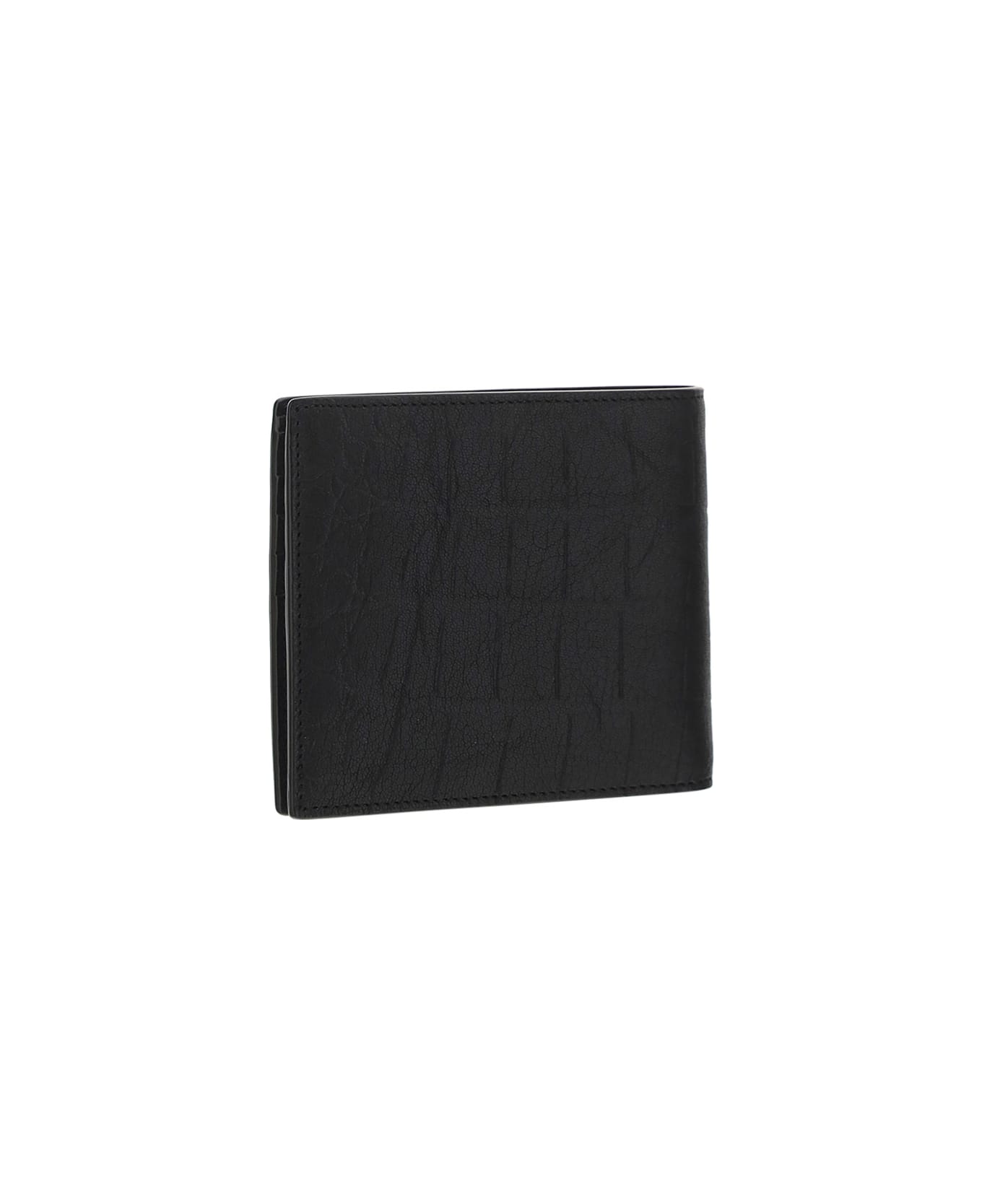 Saint Laurent Ysl Credit Card Case - Black