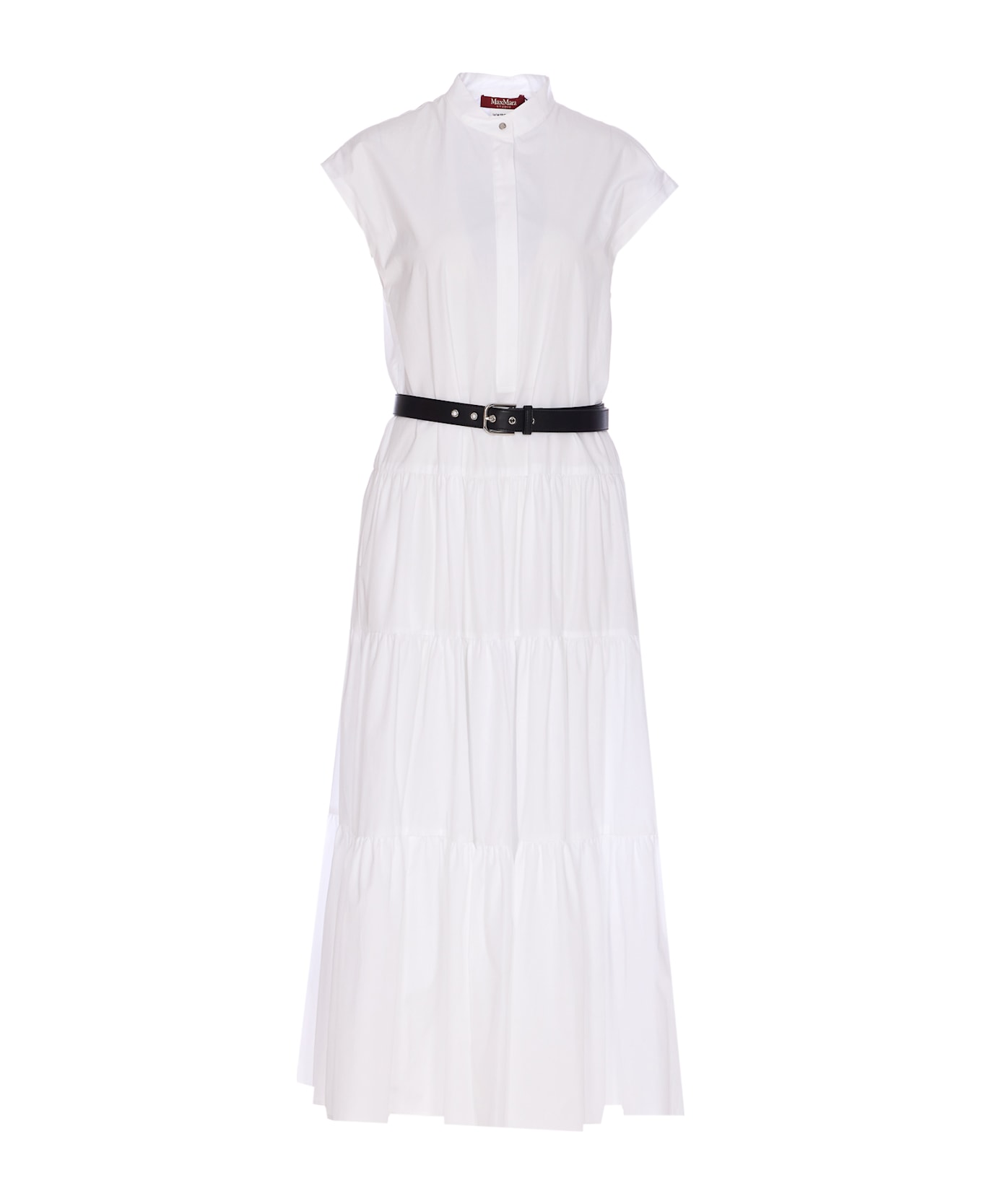 Max Mara Studio Bairo Dress - White