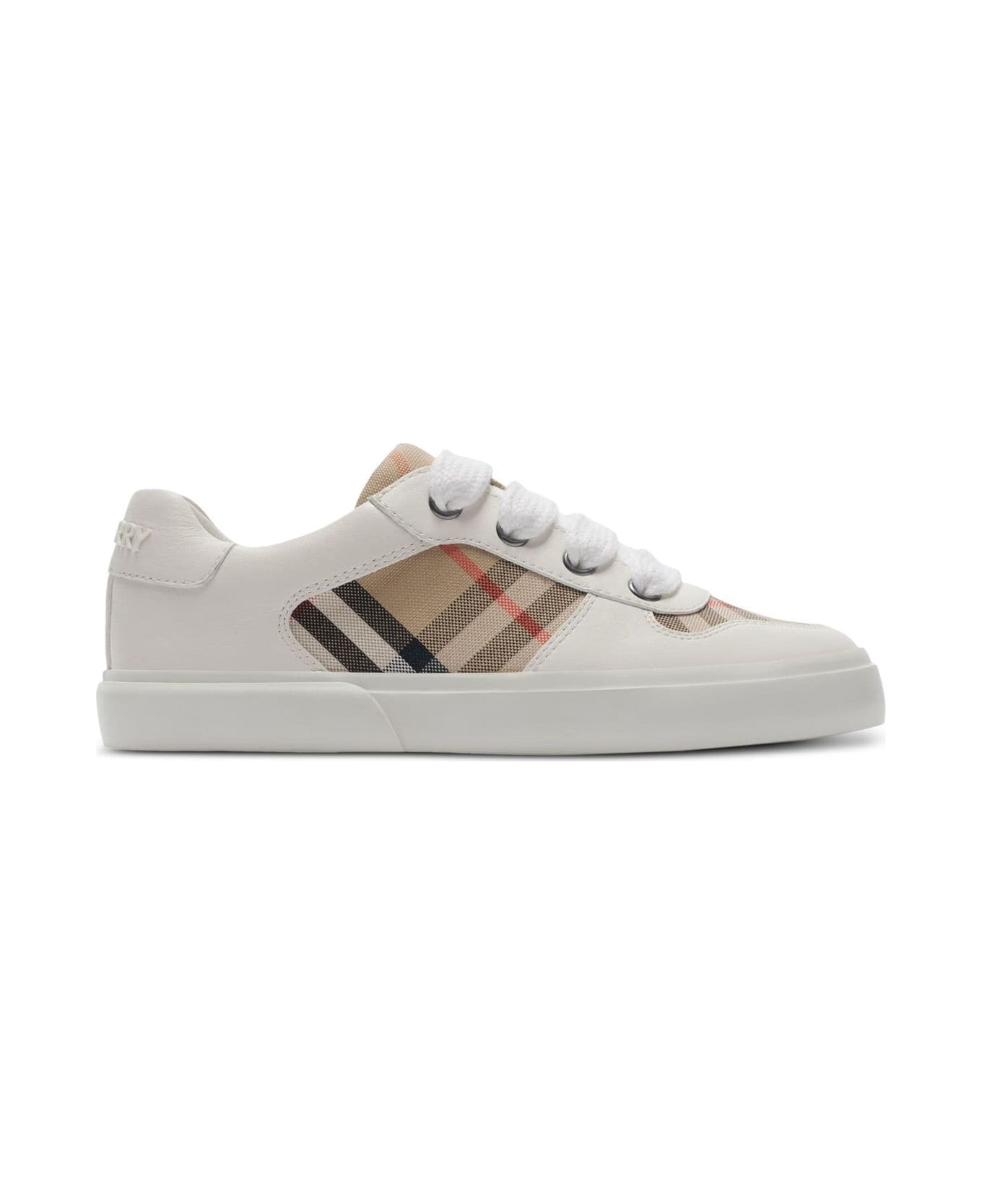 Burberry Kids Sneakers Grey - Grey