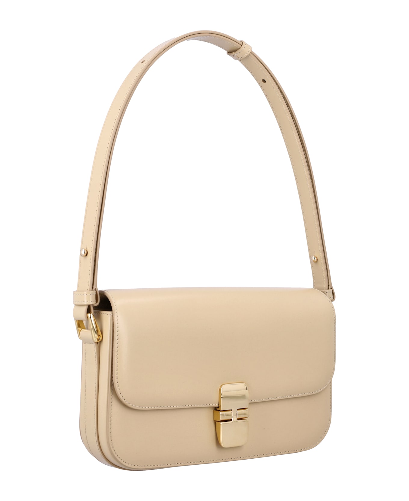A.P.C. Grace Baguette Bag - SAHARA