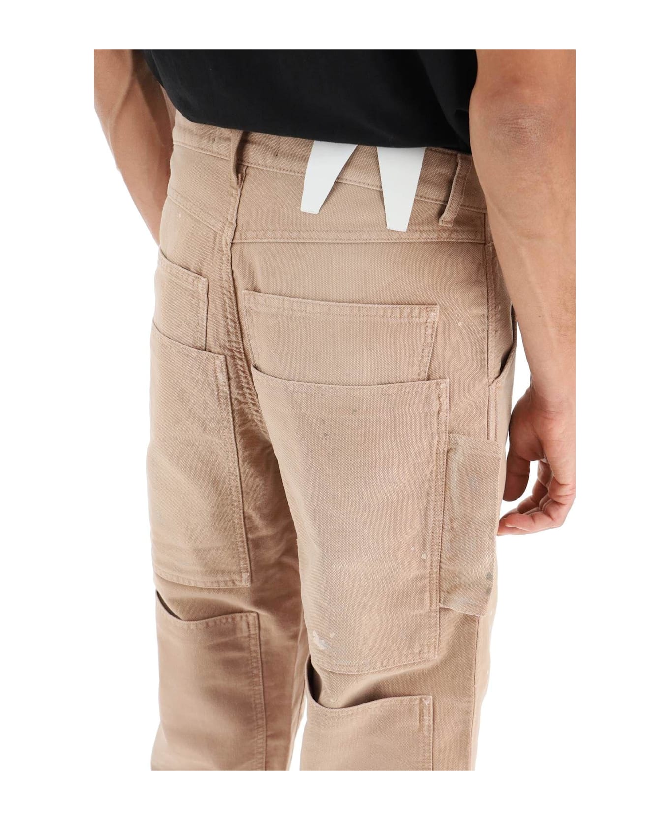 DARKPARK 
indron
 Cotton Pants - Beige