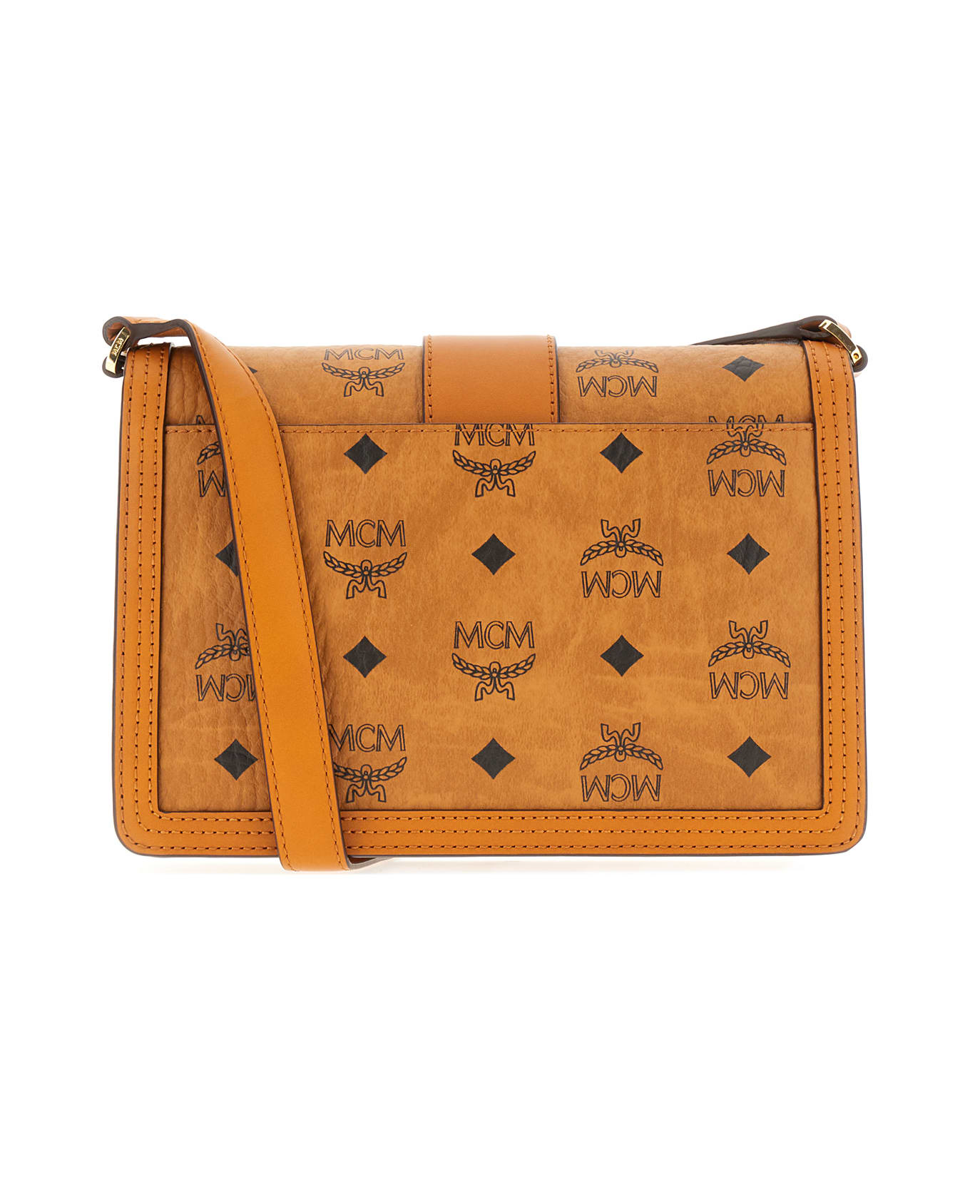 MCM Printed Leather Small Tracy Crossbody Bag - CO