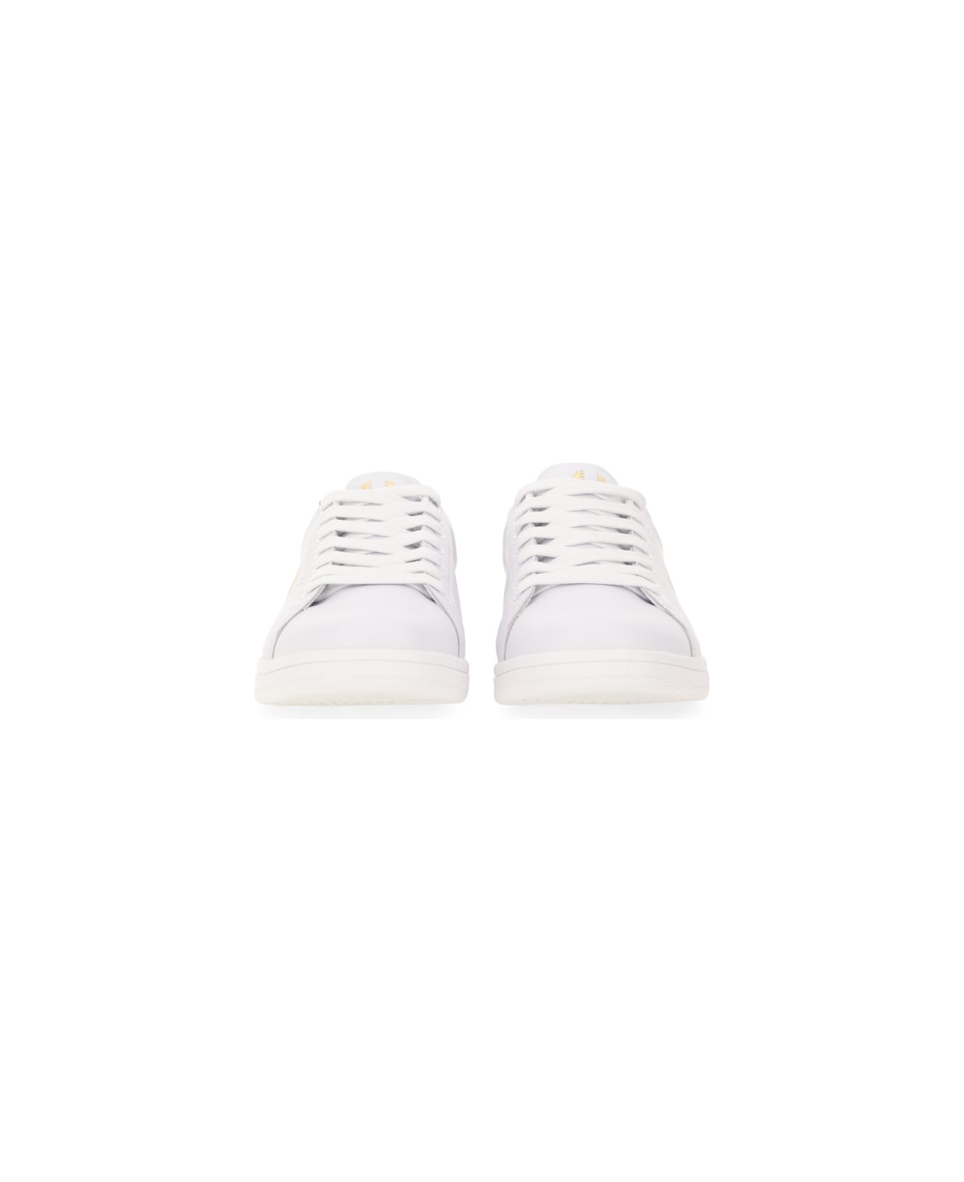 Fred Perry Leather Sneaker - WHITE