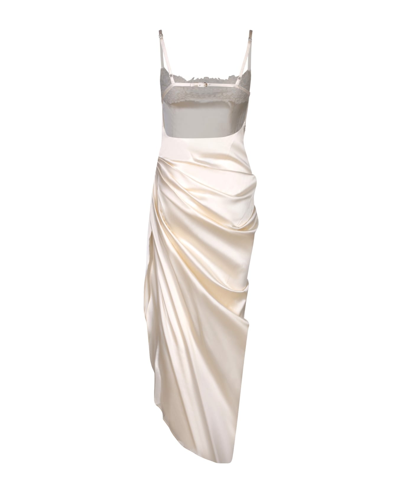 Jacquemus 'saudade' Slip Dress - White