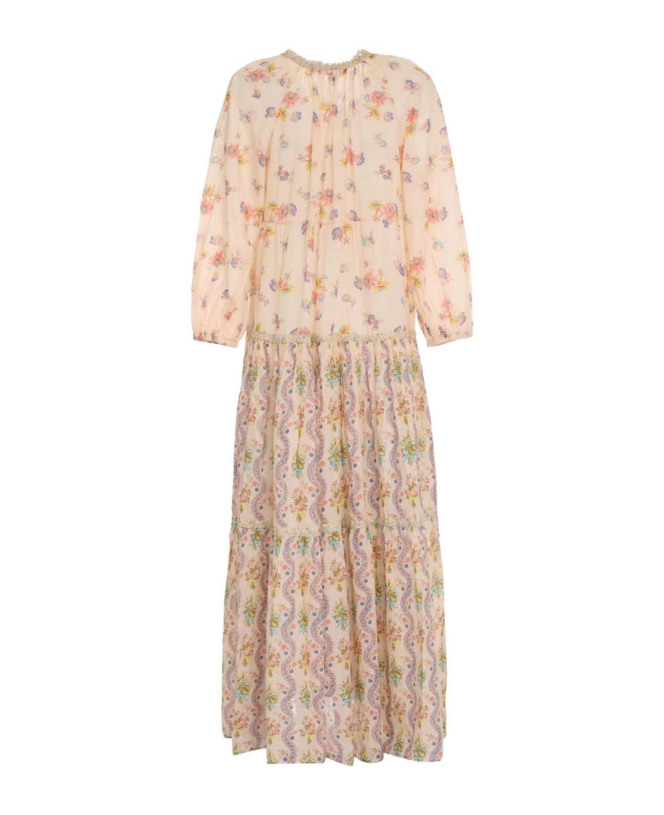 Anjuna Lorella Printed Cotton Dress - Multicolor