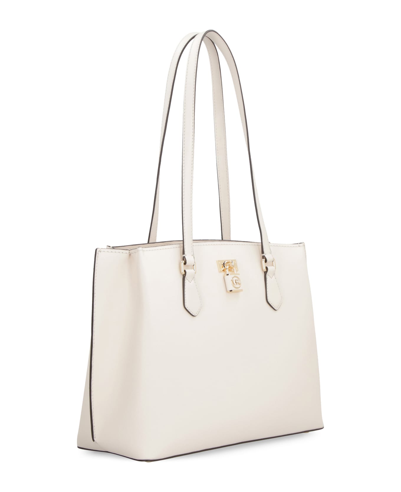 MICHAEL Michael Kors Ruby Leather Tote - Ivory