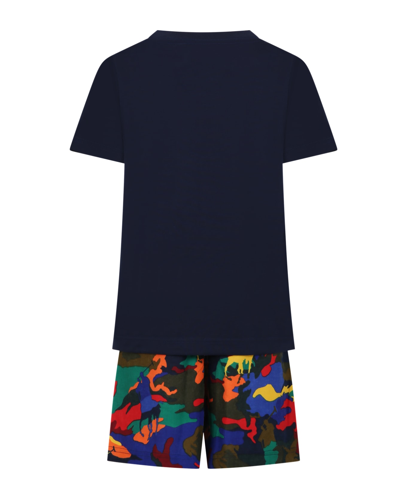Ralph Lauren Multicolored Pajamas For Boy - Multicolor ジャンプスーツ