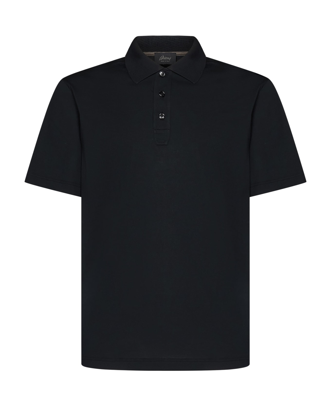 Brioni Polo Shirt - Black ポロシャツ