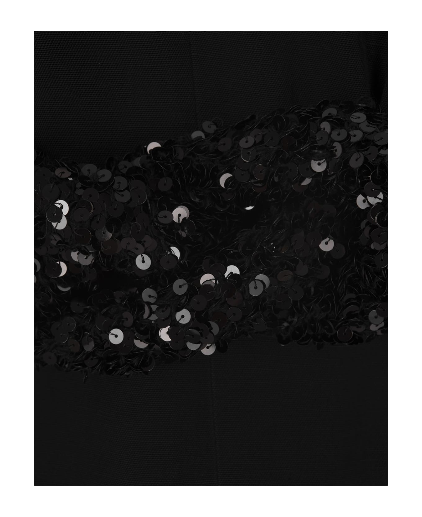 Jil Sander Black Long Elegant Dress - Black