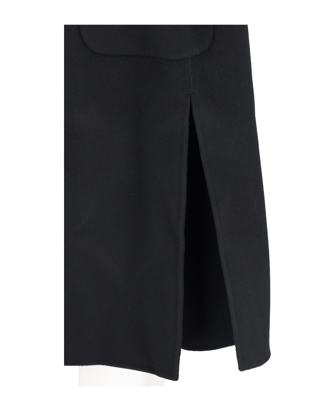 Ivy Oak 'clarissa' Sheath Coat - Black