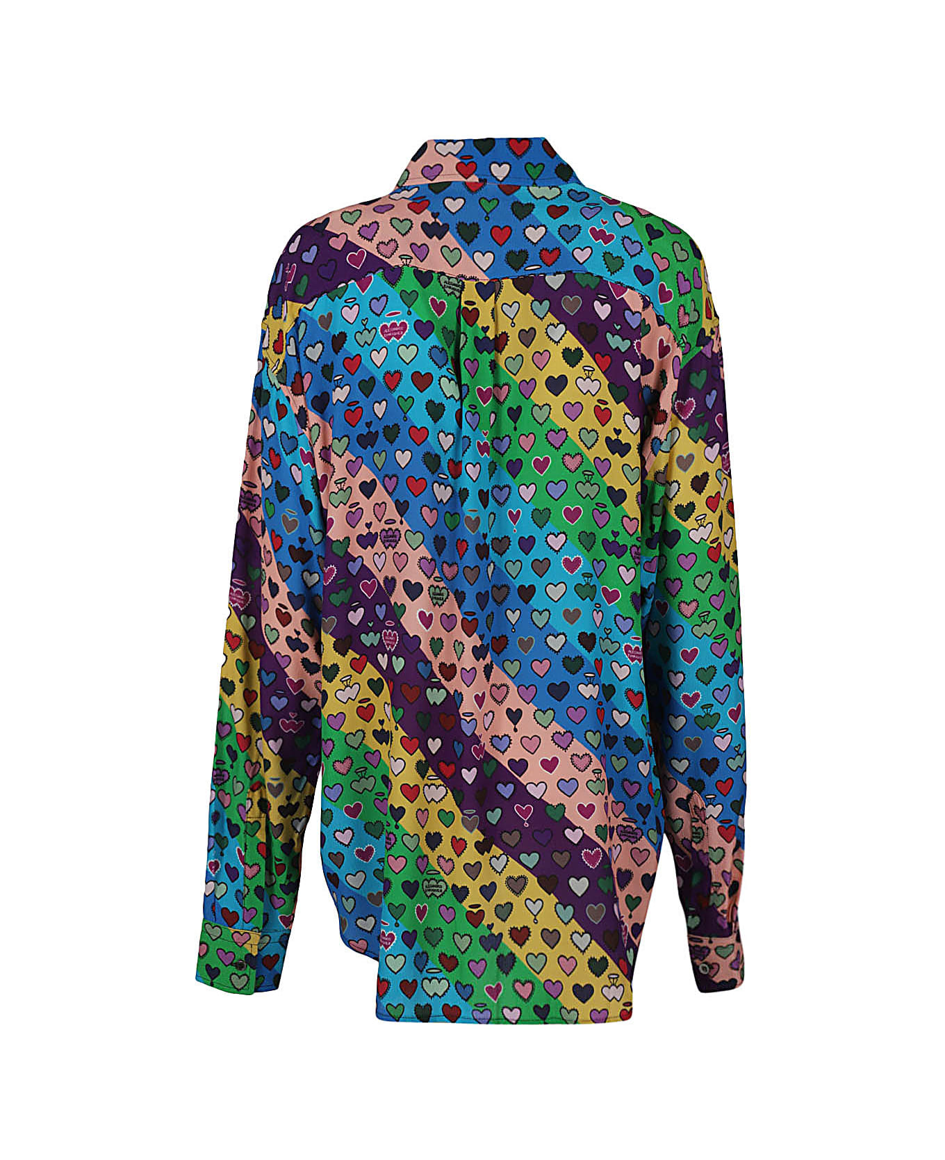 Alessandro Enriquez Printed Viscose Shirt - MultiColour