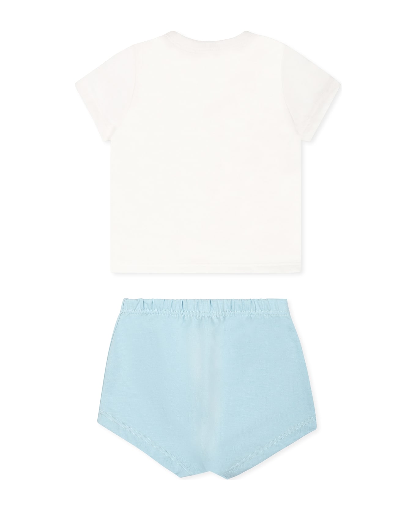 Petit Bateau Multicolor Suit For Baby Boy With Logo - Multicolor