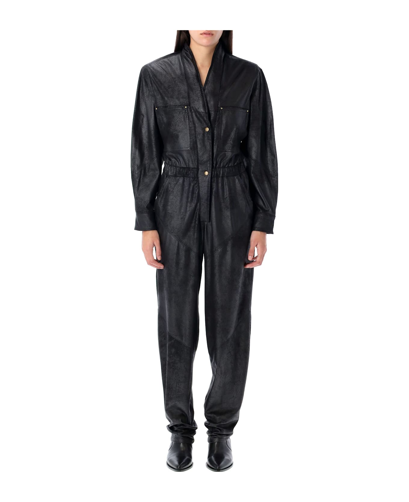 Isabel Marant Junna Jumpsuit - BLACK