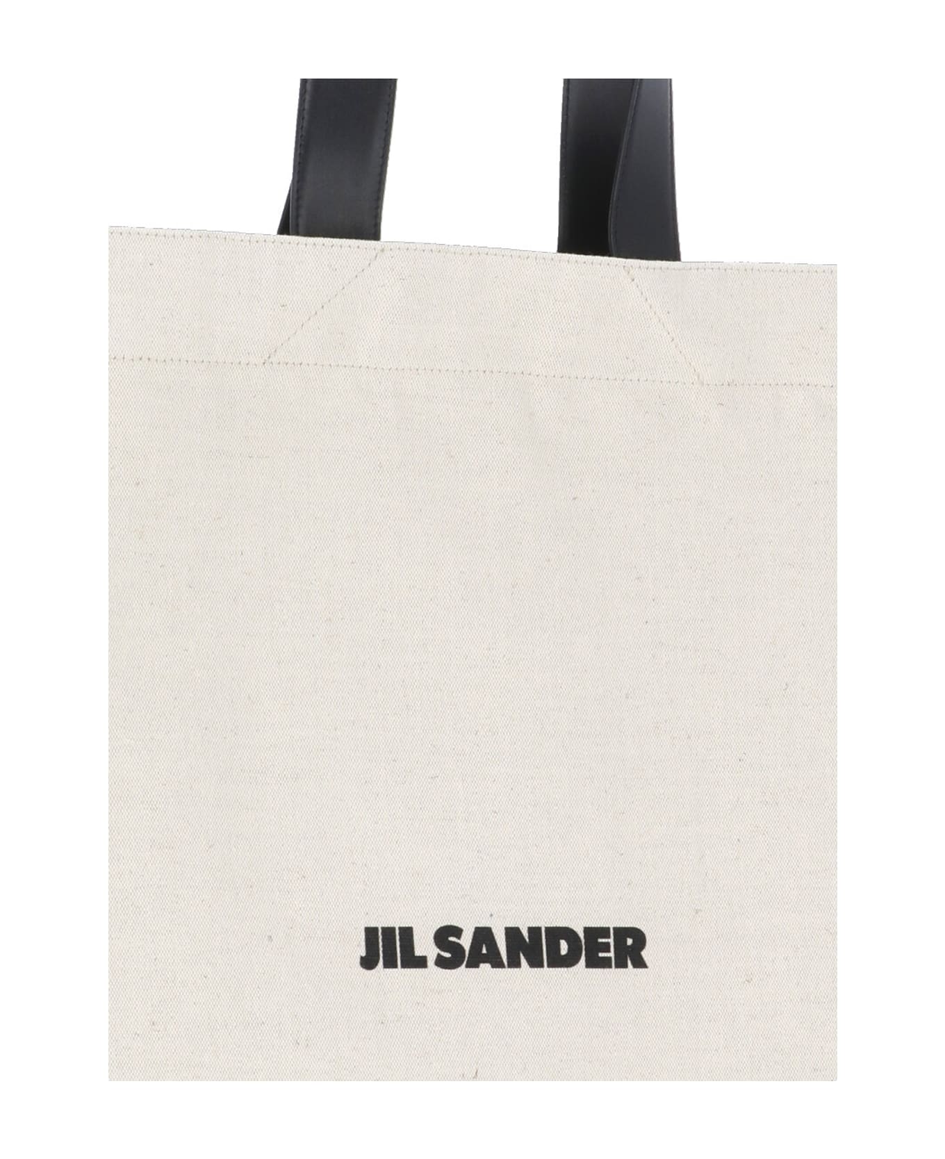 Jil Sander Book Tote Shopping Bag - Beige