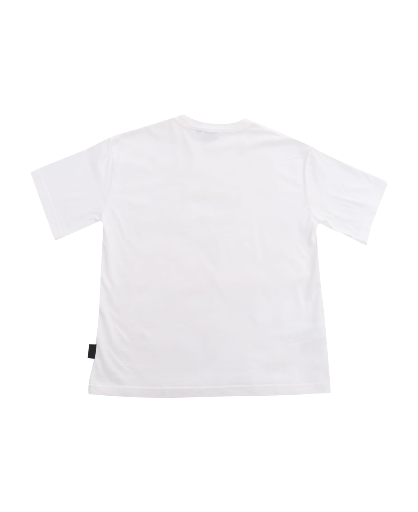 Aspesi White T-shirt With Print - WHITE