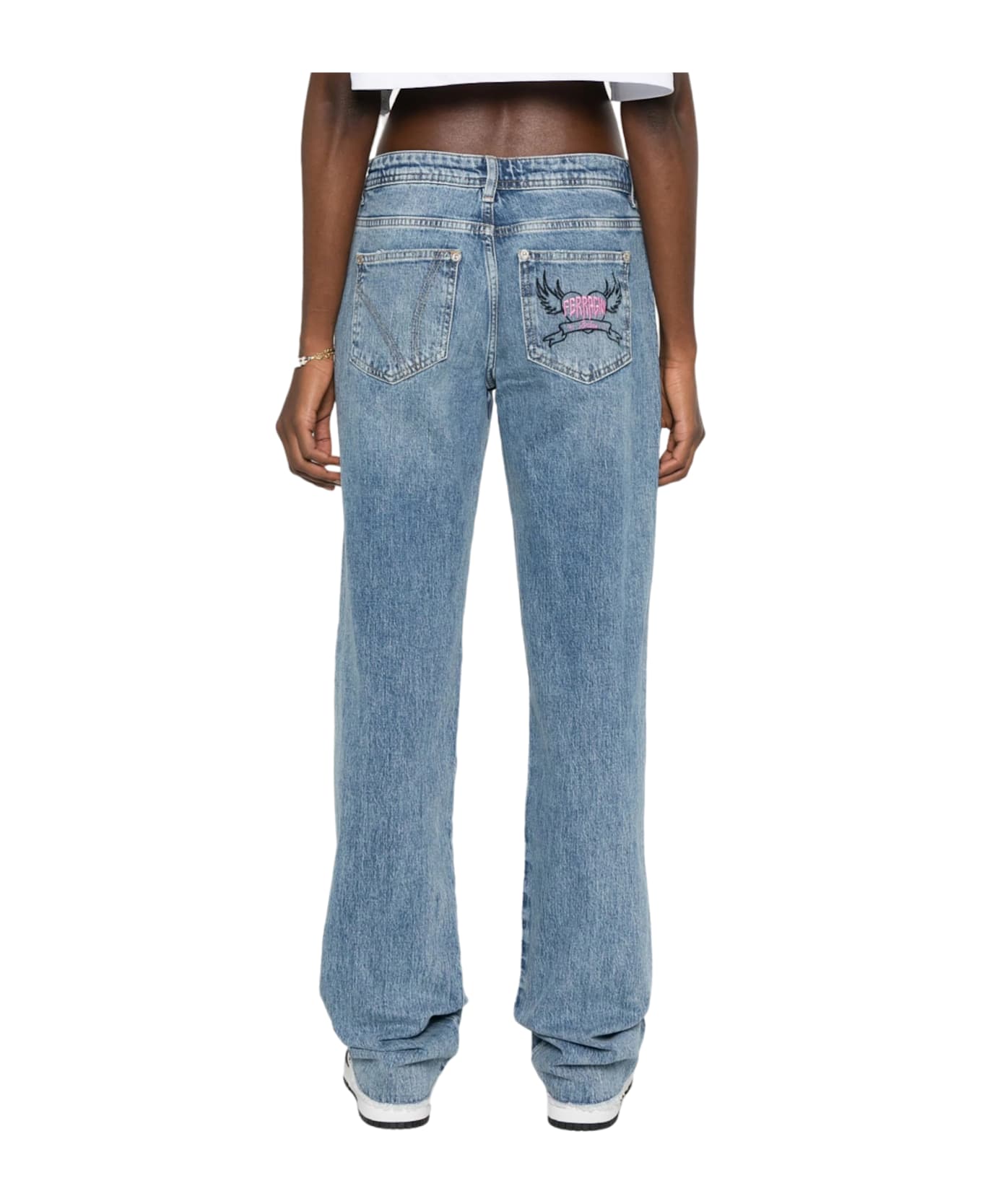 Chiara Ferragni Trousers - Blue