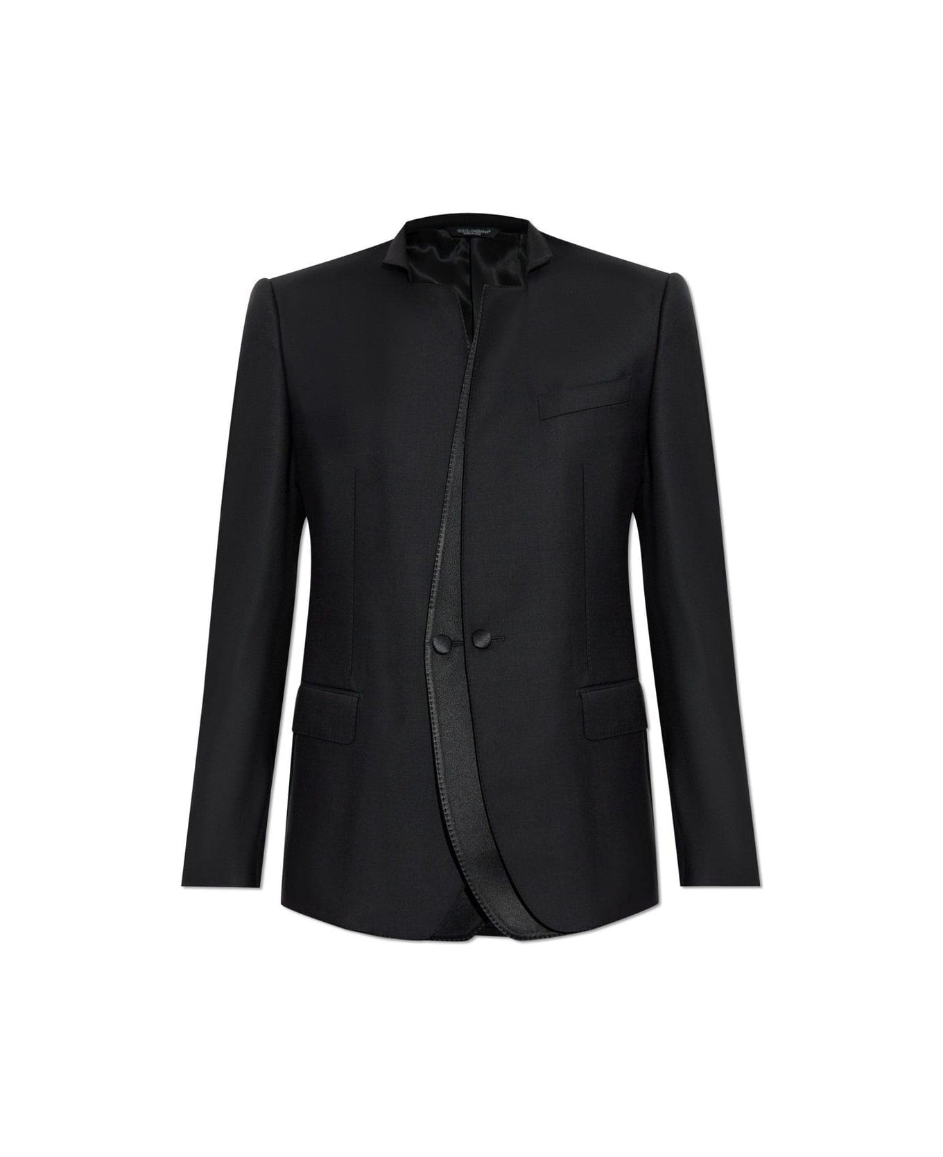 Dolce & Gabbana Single-breasted Jacket - Black