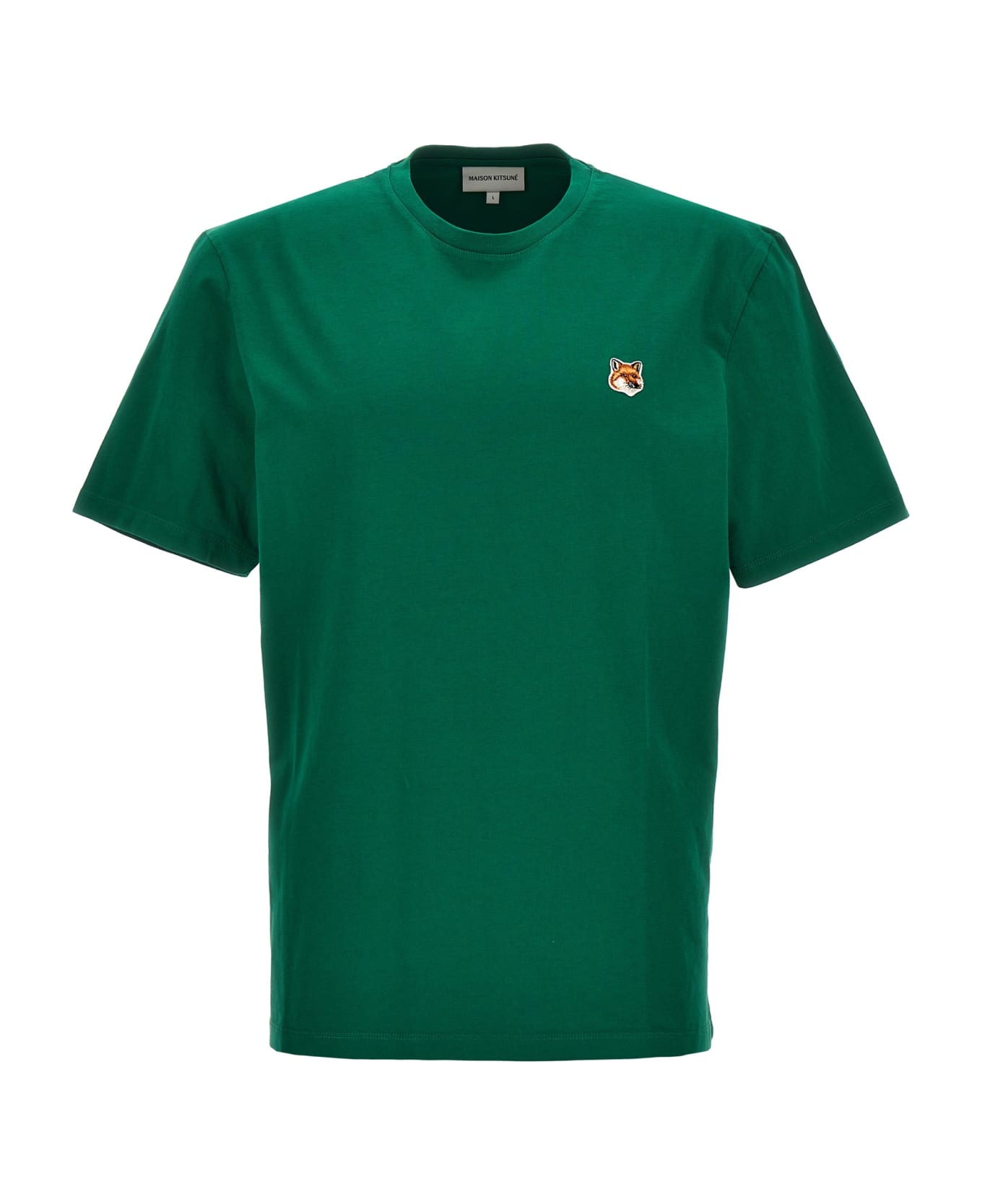 Maison Kitsuné 'fox Head' T-shirt - Green