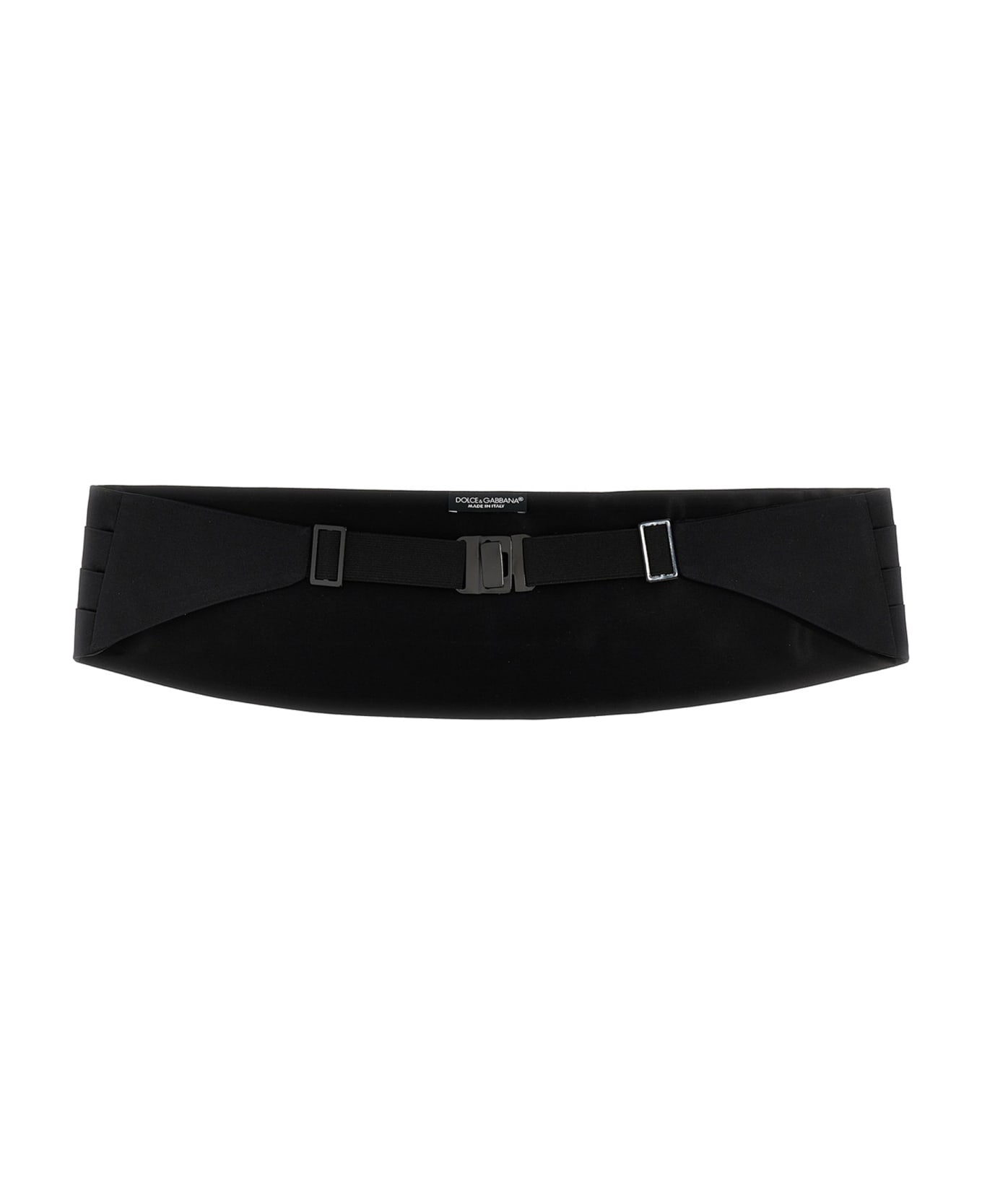 Dolce & Gabbana Tuxedo Belt - Black