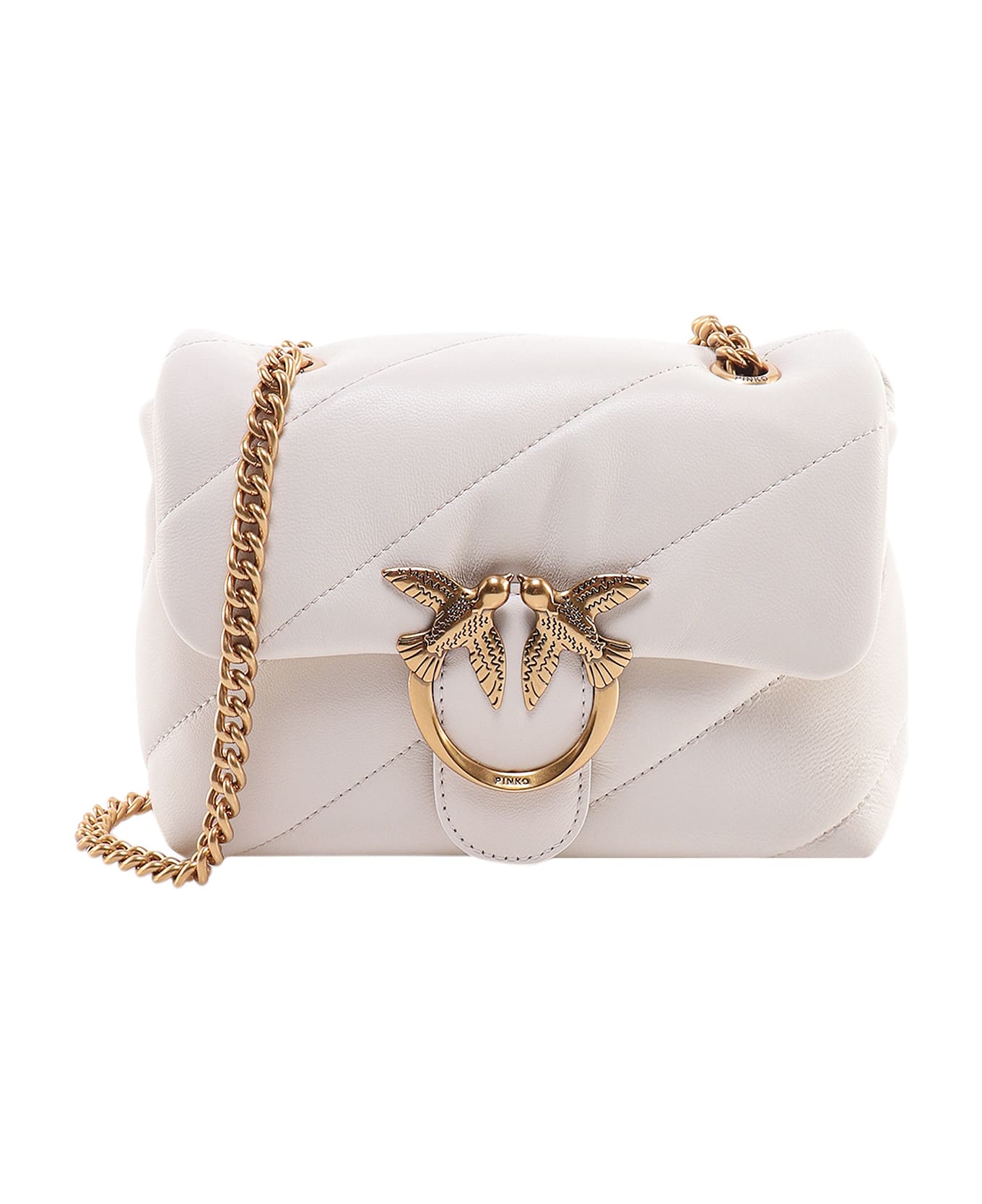 Pinko Mini Bag 
love Puff
 - White