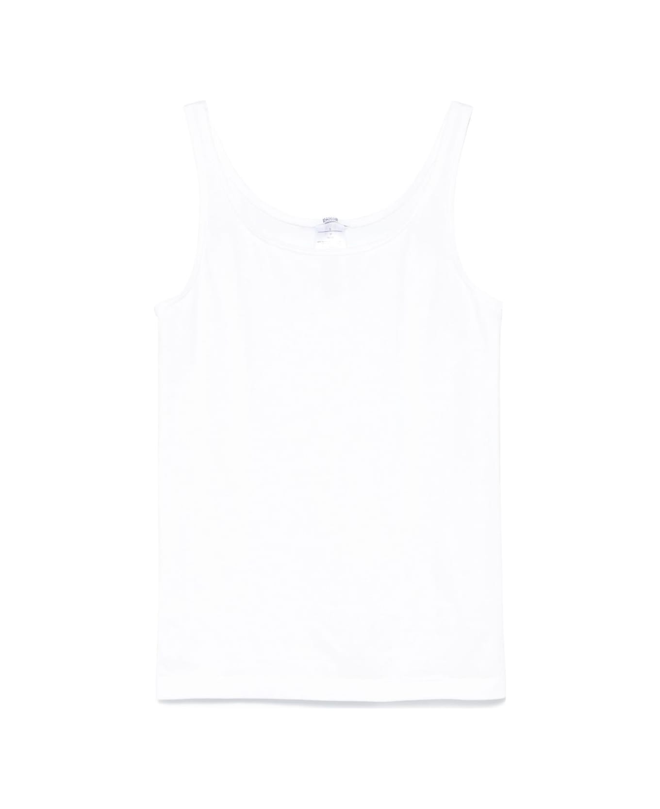 Wolford Coton Blend Tank Top - White