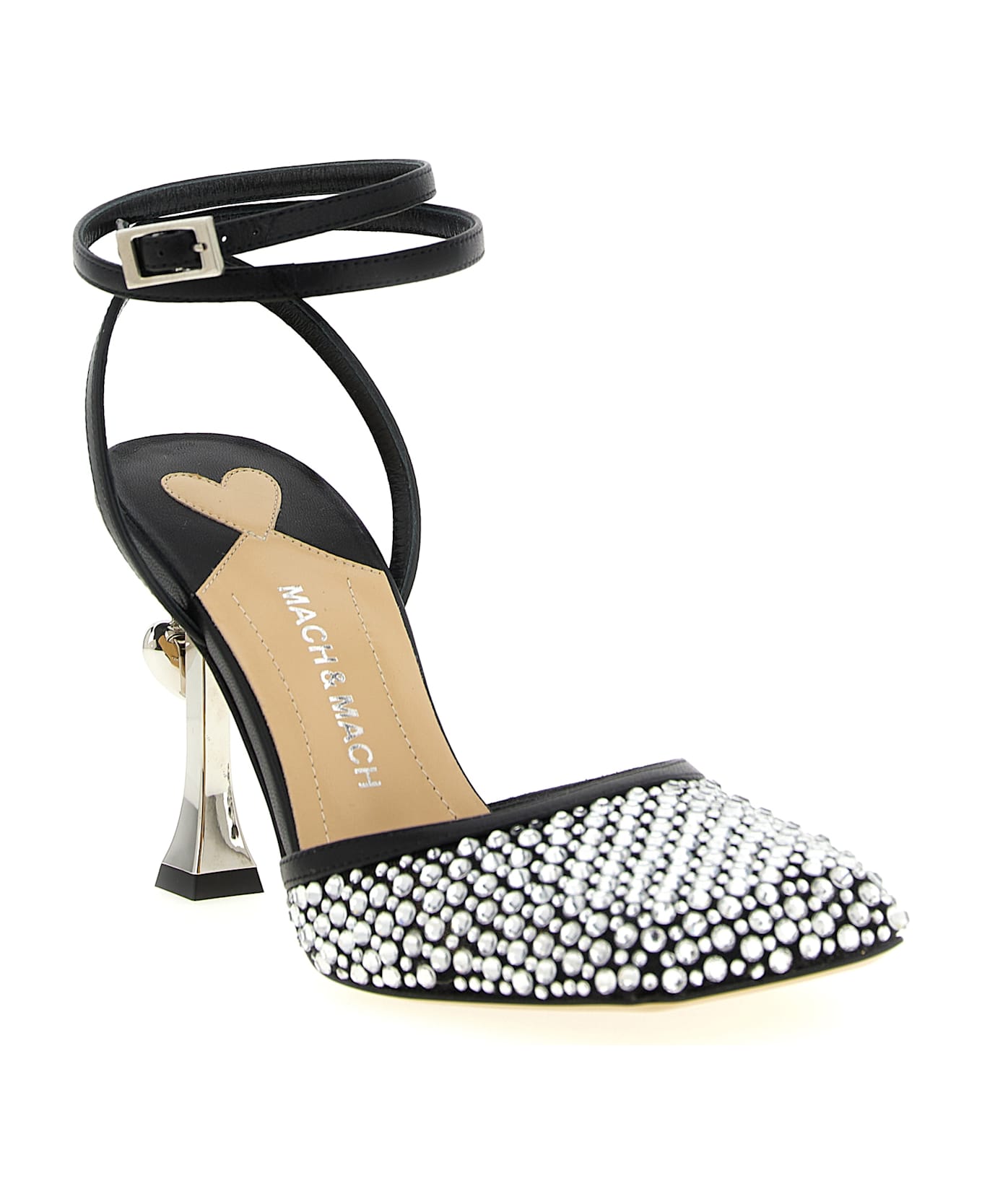 Mach 
Mach 
puffy Heart Ring
 Pumps - Black  