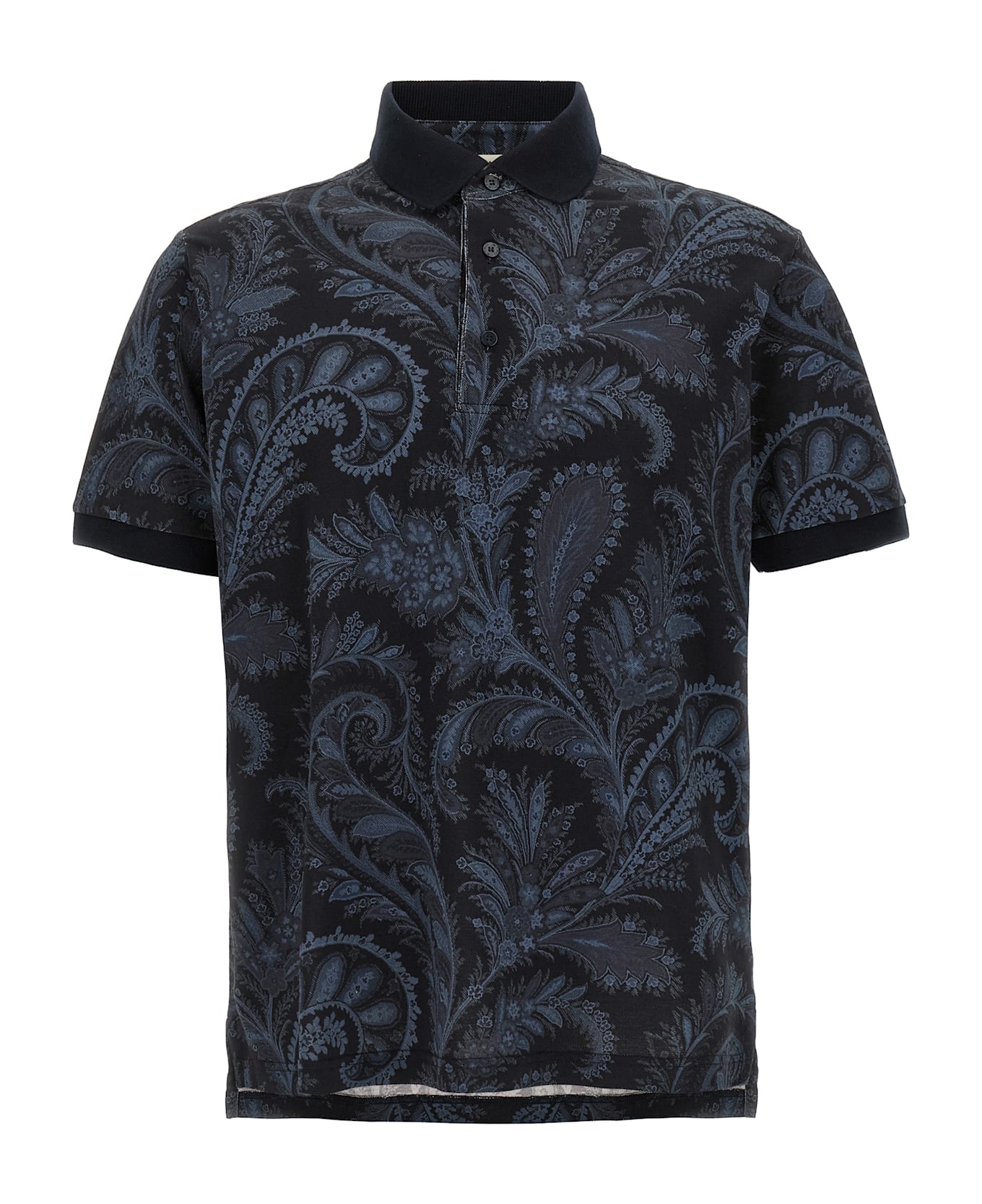 Etro Polo Paisley Flowers - Multicolor