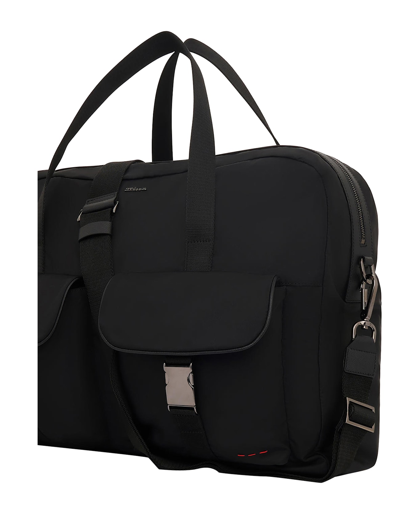 Kiton Duffle Bag Polyamide/nylon - BLACK