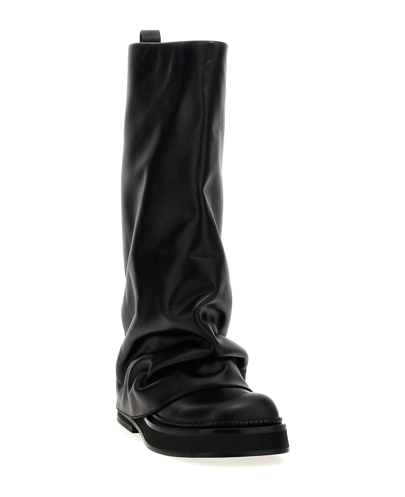 The Attico 
robin Combat
 Boots - Black  