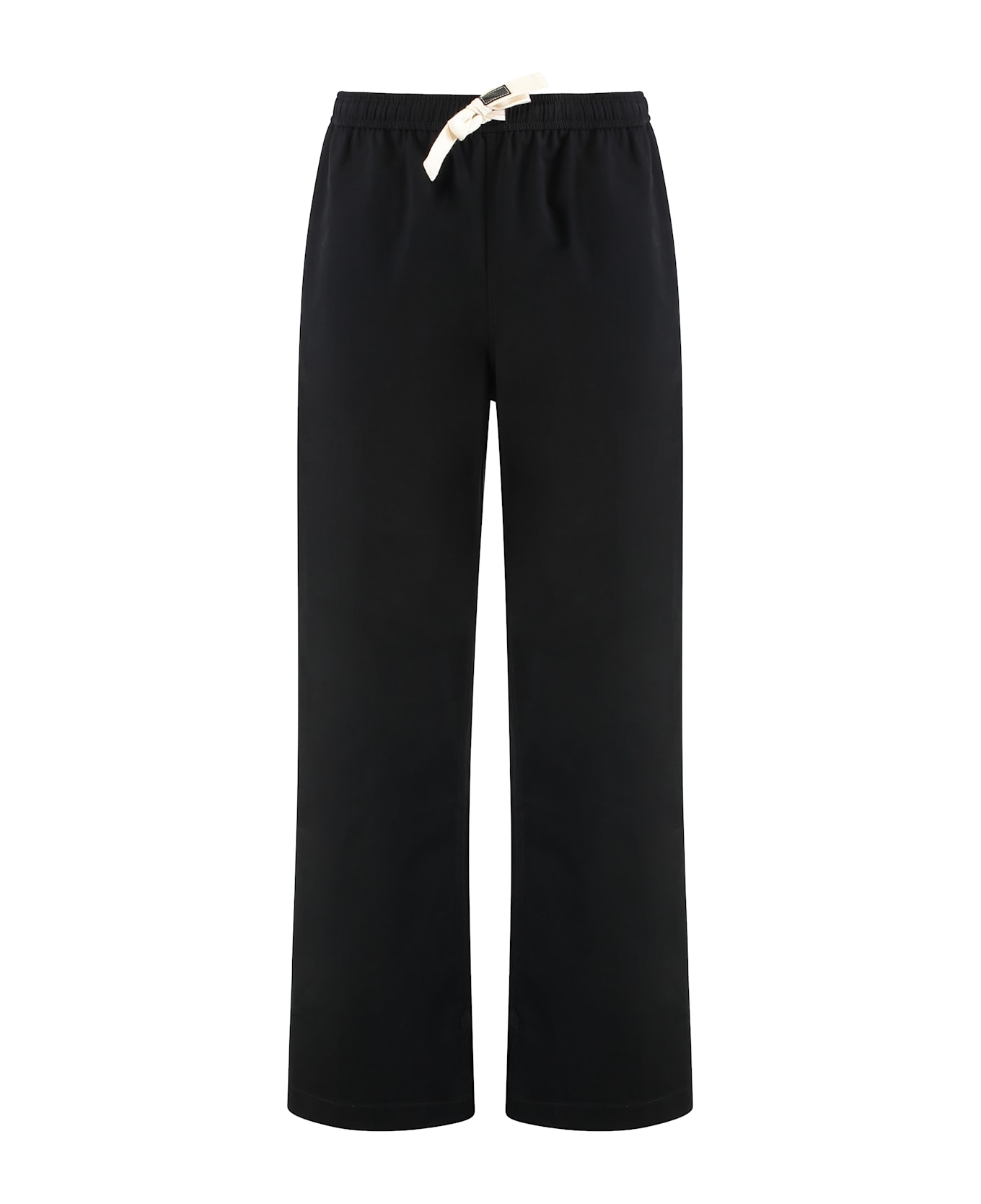 Celine Trousers Made Of Cotton - black