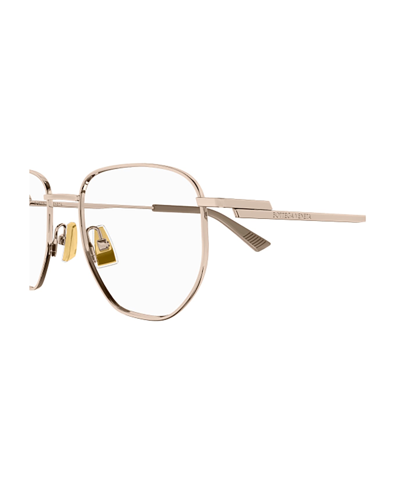 Bottega Veneta Eyewear BV1301O Eyewear - Gold Gold Transparent