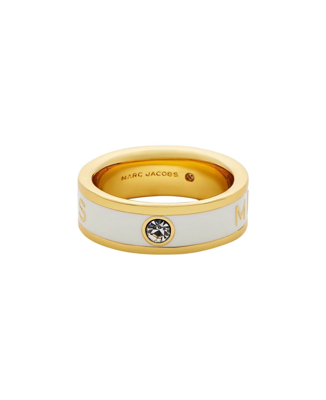 Marc Jacobs Enameled Ring - IVORY