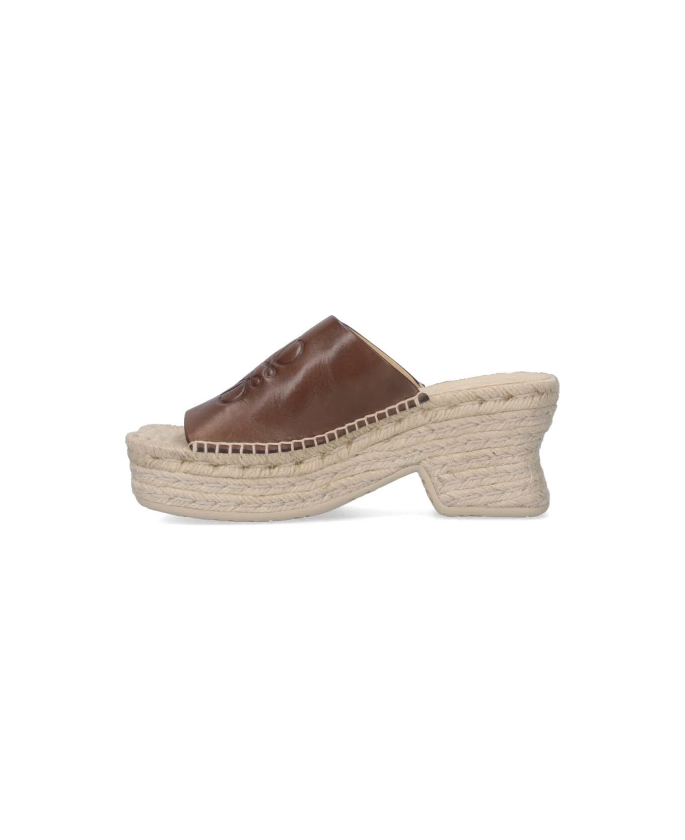 Loewe 
anagram
 Wedges - Brown