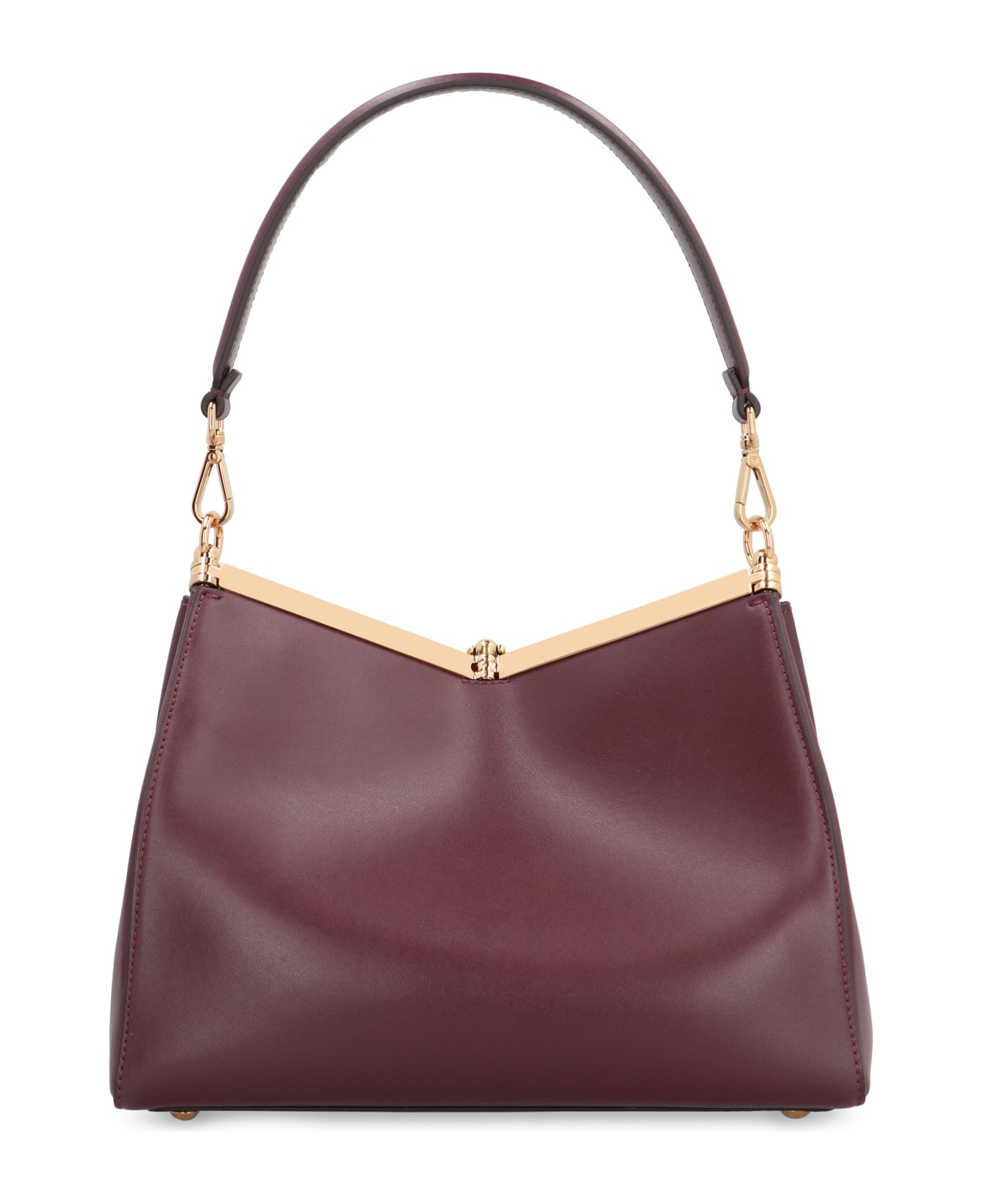 Etro Burgundy Medium Vela Bag - Red