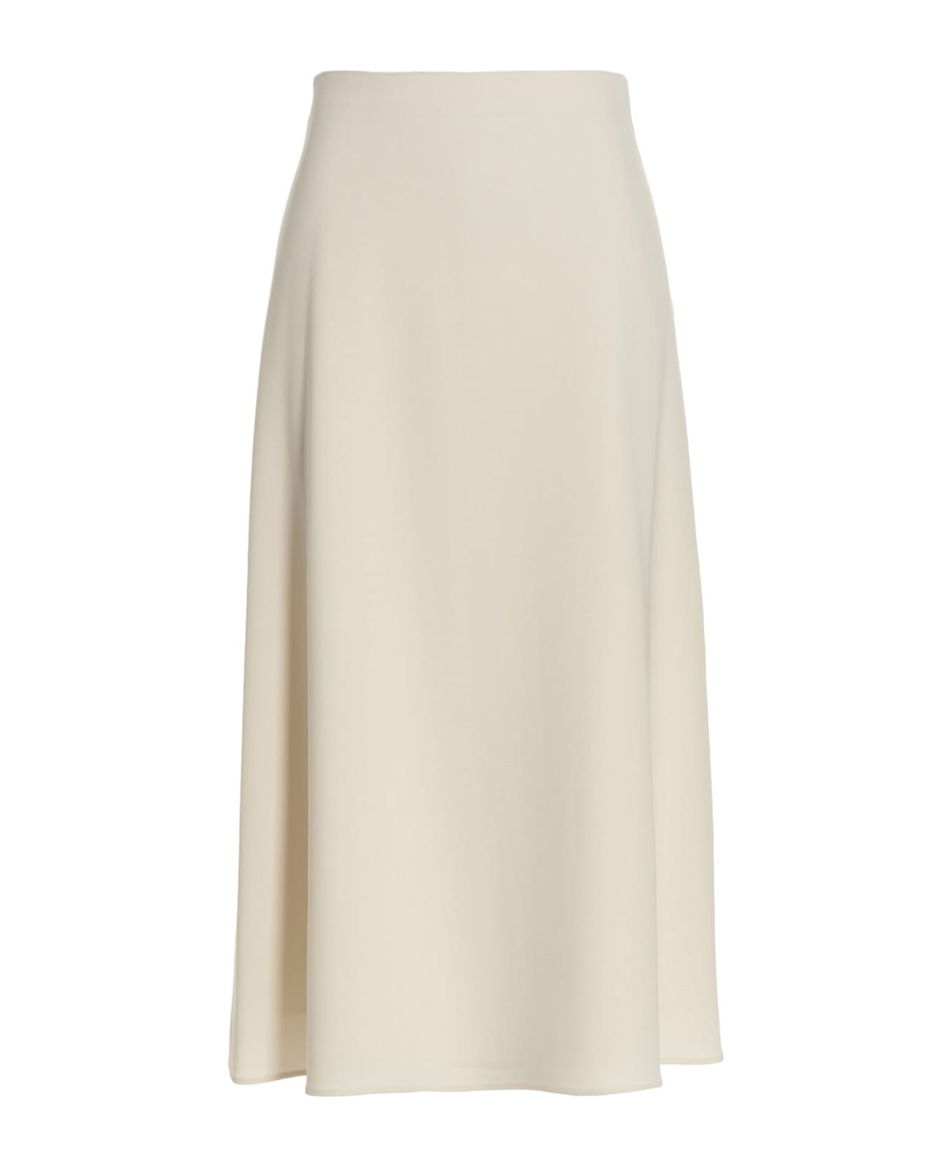 Theory Midi Skirt - Ivory