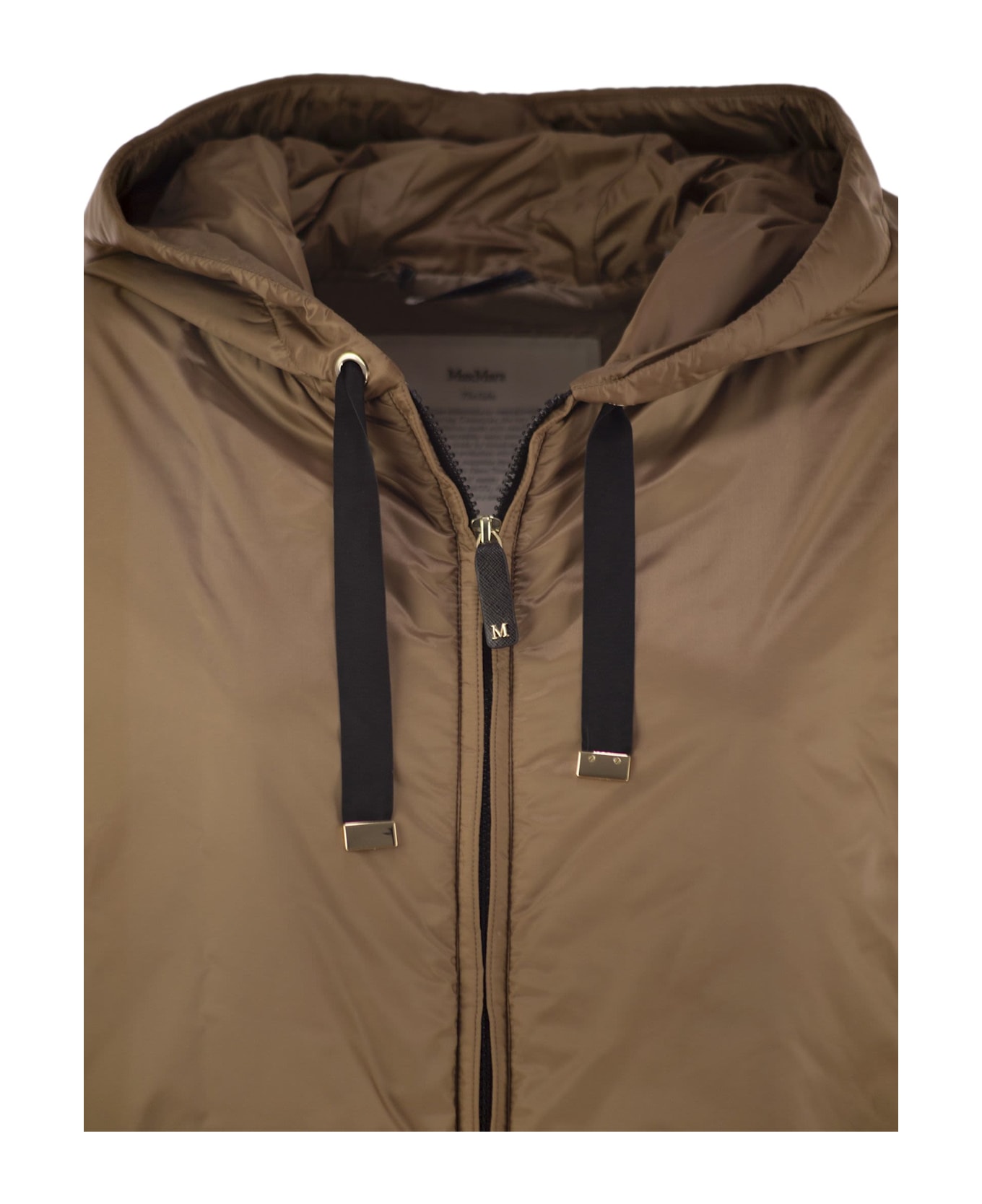 Max Mara The Cube Greengi - Drip-proof Canvas Waistcoat - Caramel