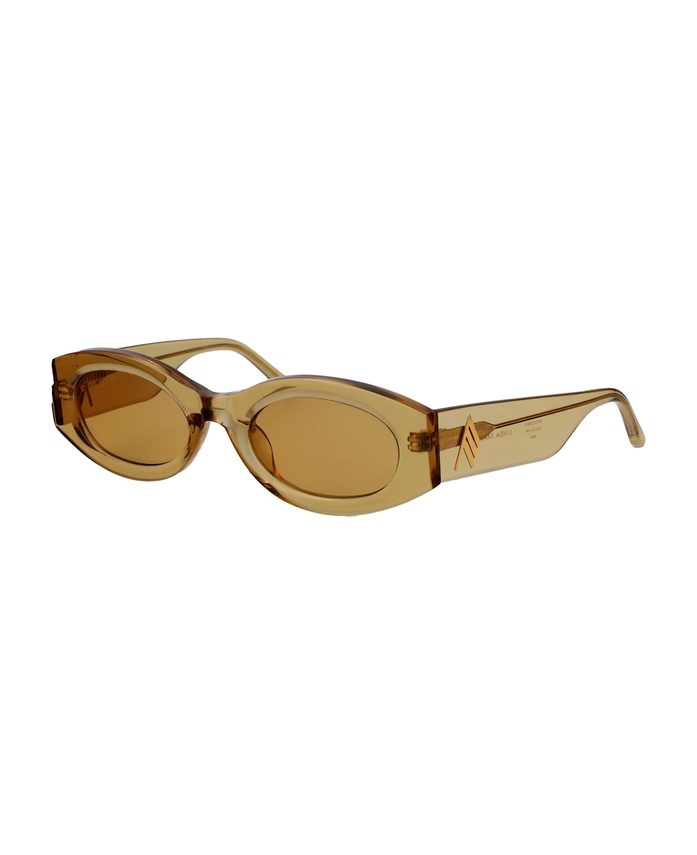 The Attico Berta Sunglasses - SAND/GOLD/SAND