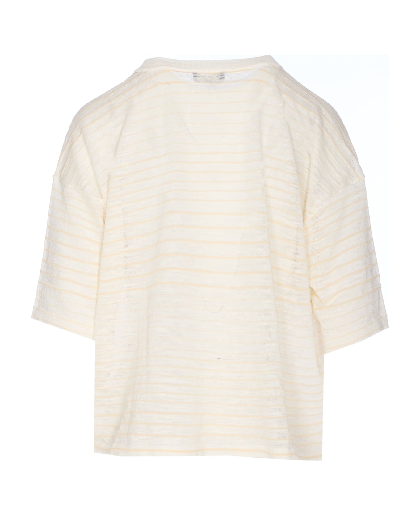 Roberto Collina Striped T-shirt - White